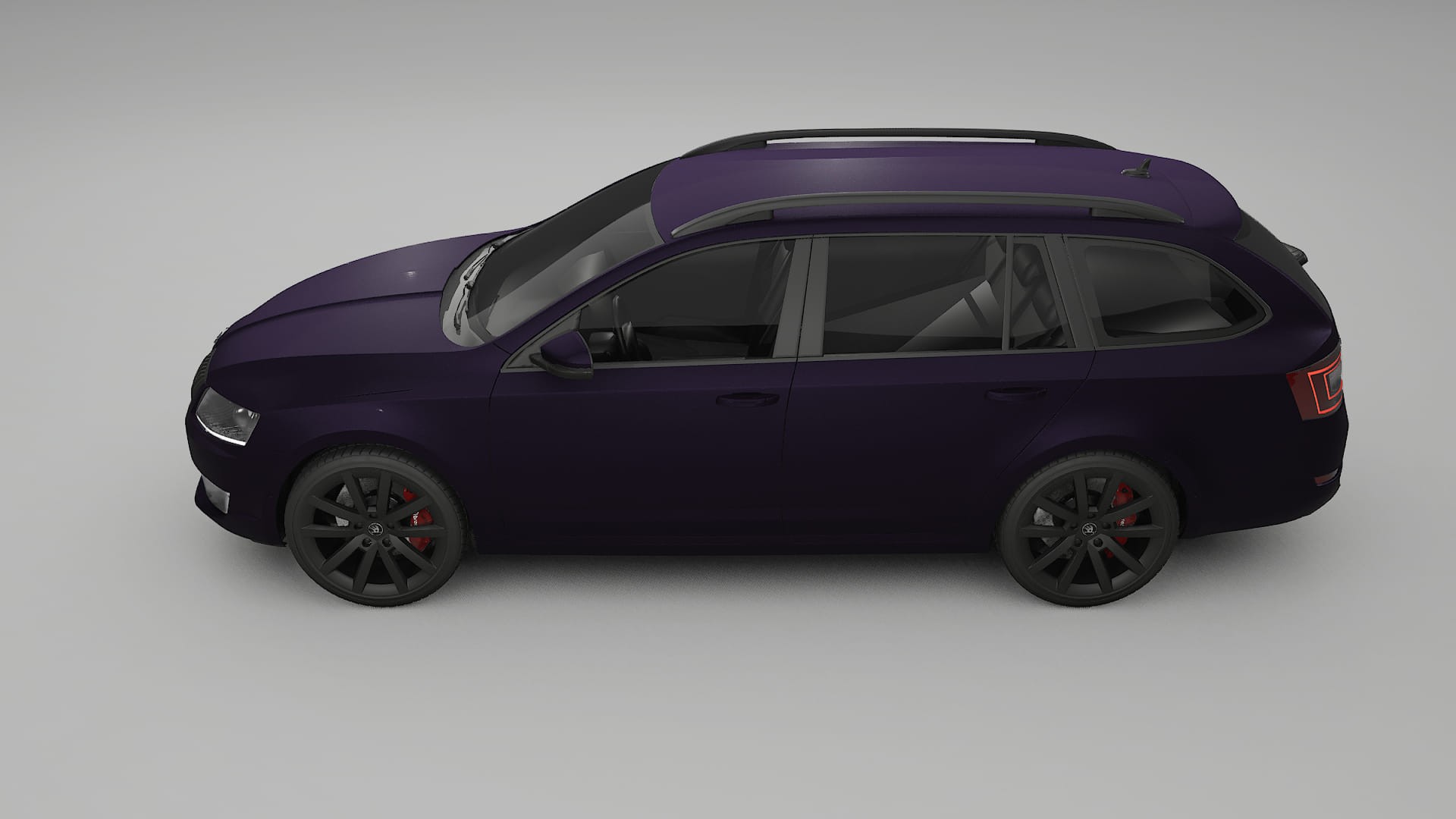 Škoda Octavia combi 5E TPU Lackschutzfolie | VIOLET Farbwechsel PPF – Komplett-Vorgeschnittener Kit