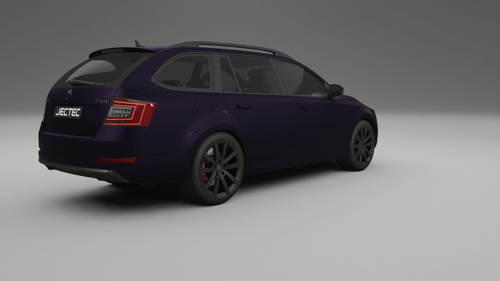 Škoda Octavia combi 5E TPU Lackschutzfolie | VIOLET Farbwechsel PPF – Komplett-Vorgeschnittener Kit