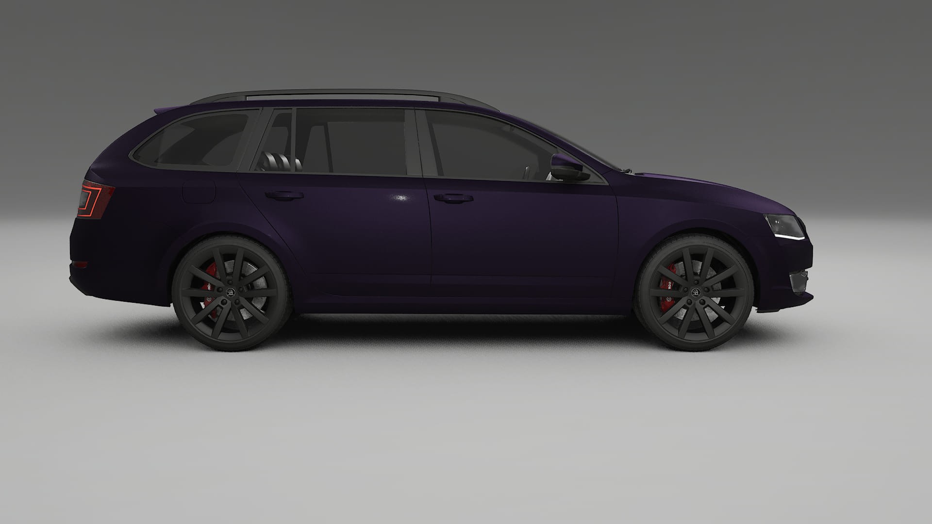 Škoda Octavia combi 5E TPU Lackschutzfolie | VIOLET Farbwechsel PPF – Komplett-Vorgeschnittener Kit