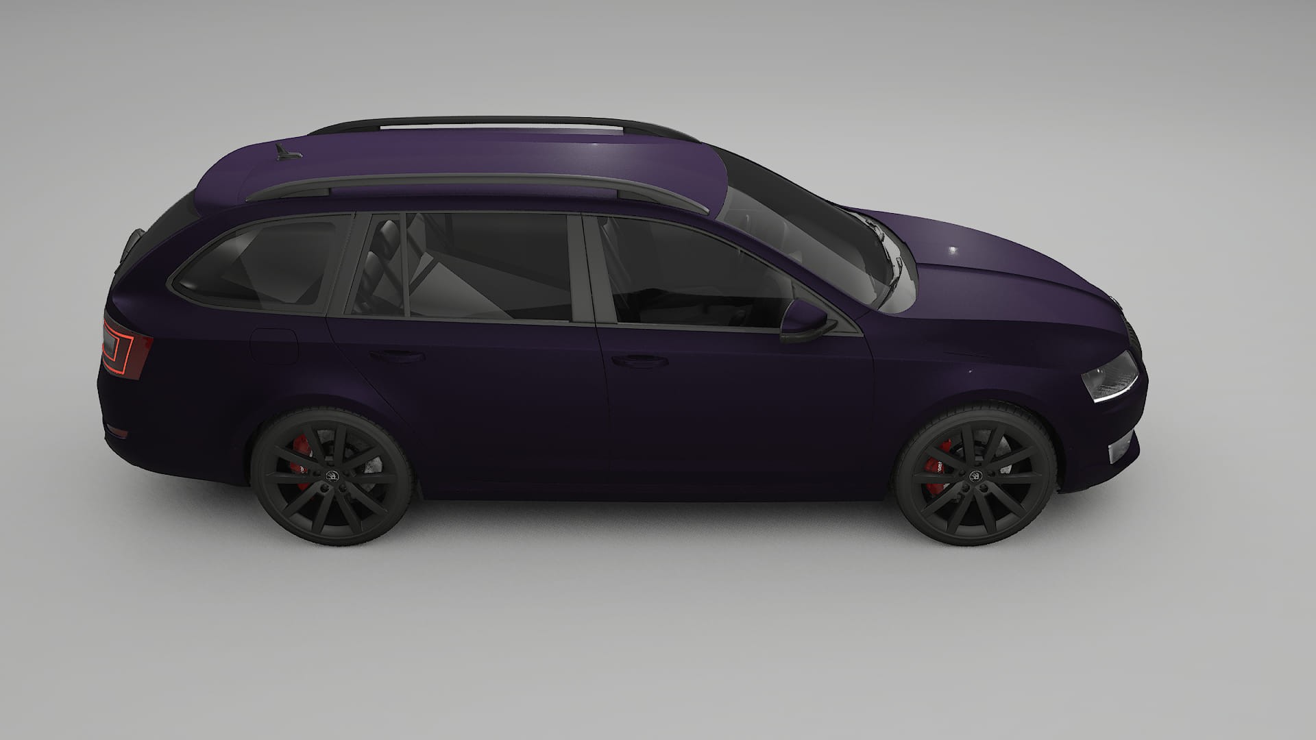 Škoda Octavia combi 5E TPU Lackschutzfolie | VIOLET Farbwechsel PPF – Komplett-Vorgeschnittener Kit