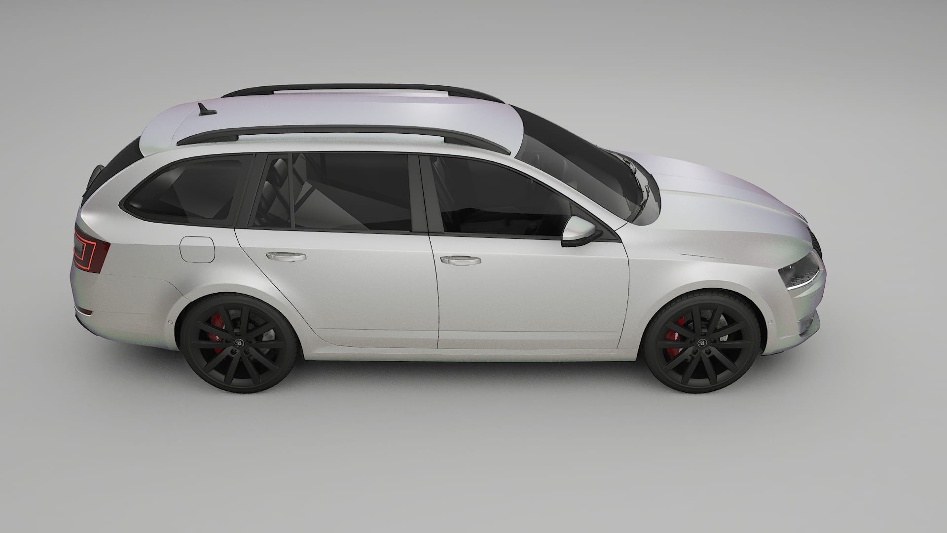 Škoda Octavia combi 5E TPU Lackschutzfolie | NEBULA Farbwechsel PPF – Komplett-Vorgeschnittener Kit