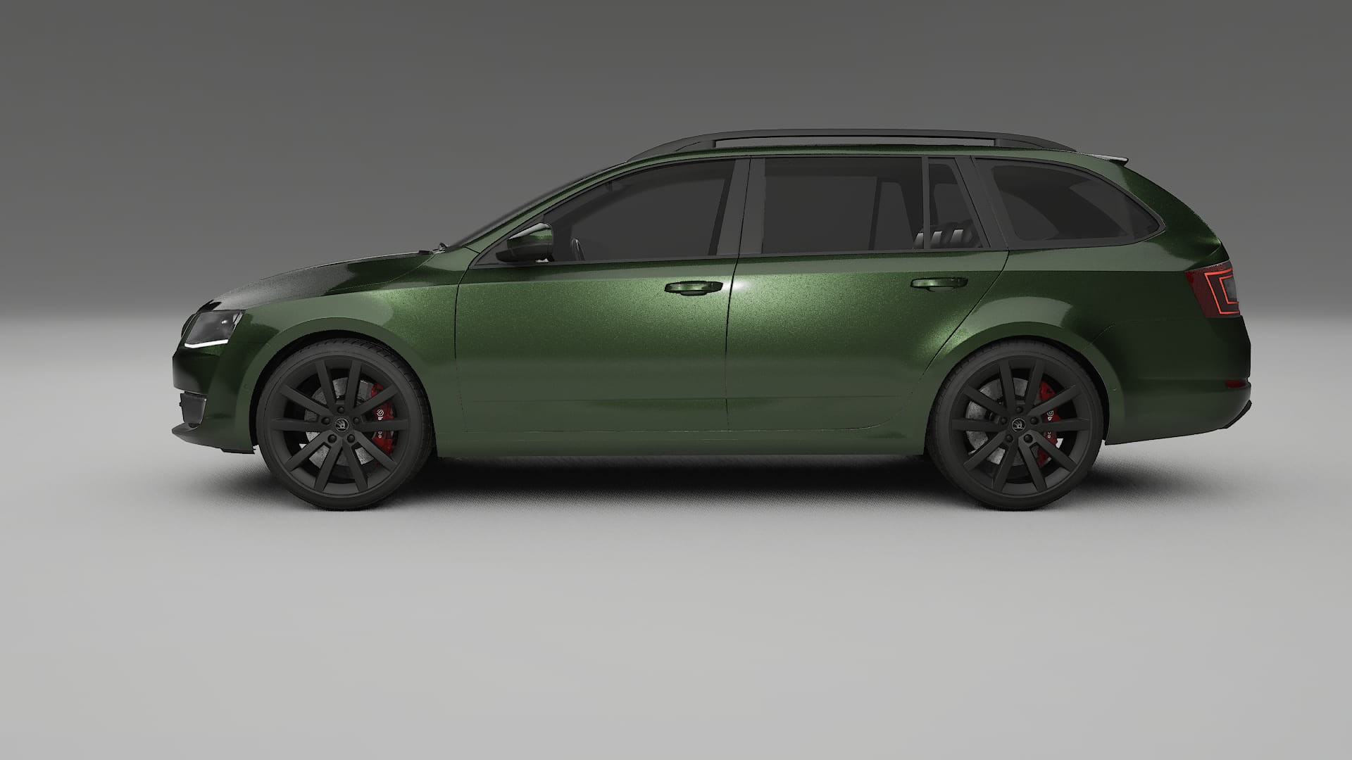 Škoda Octavia combi 5E TPU Lackschutzfolie | LAGOON Farbwechsel PPF – Komplett-Vorgeschnittener Kit