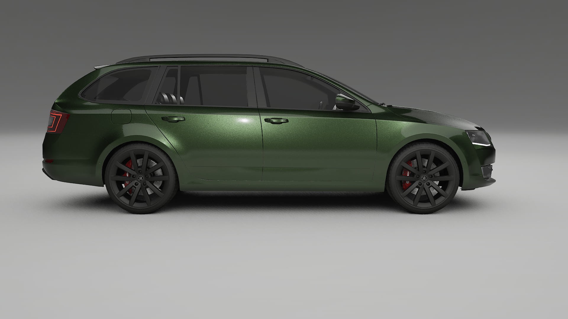 Škoda Octavia combi 5E TPU Lackschutzfolie | LAGOON Farbwechsel PPF – Komplett-Vorgeschnittener Kit