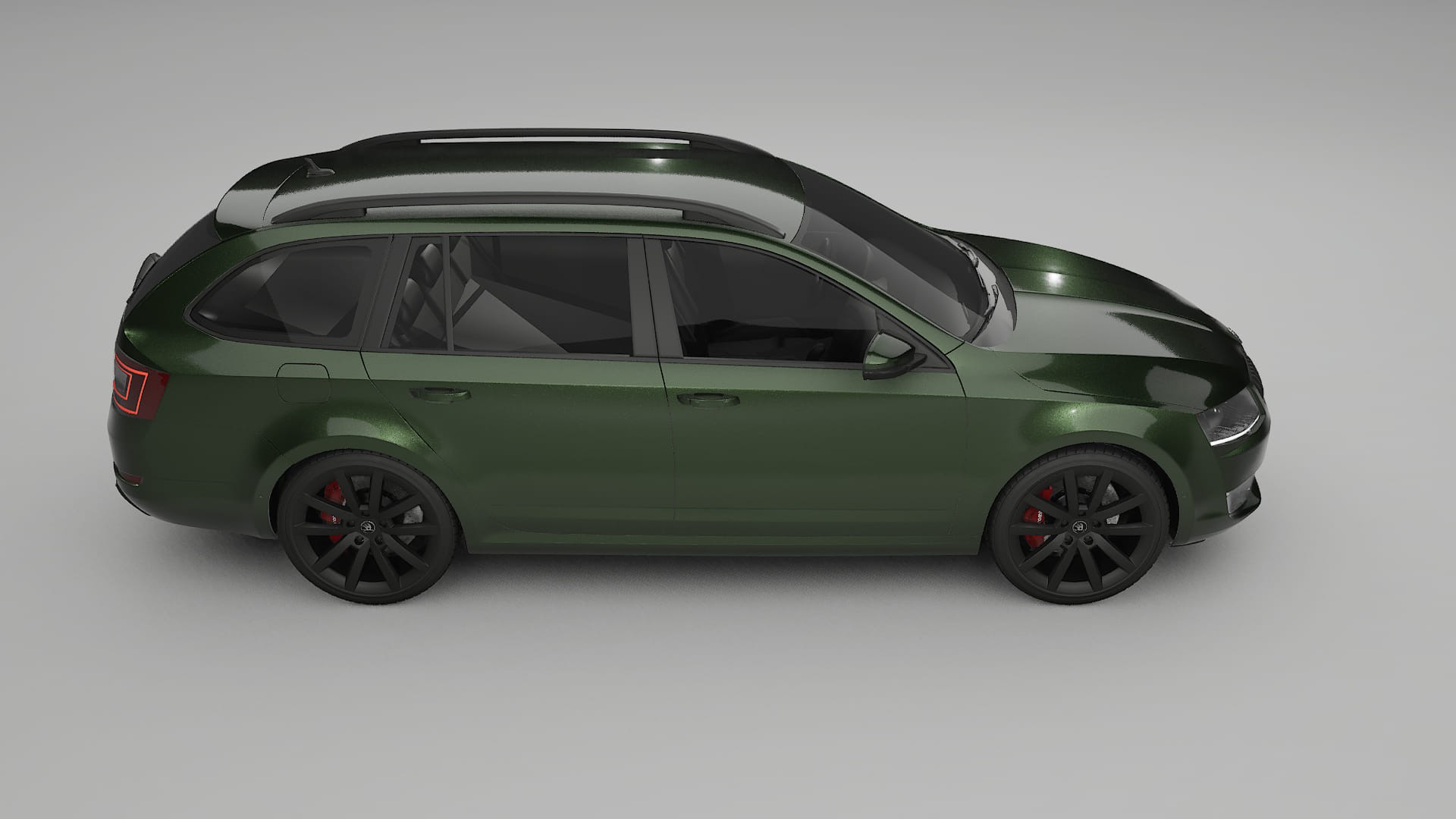 Škoda Octavia combi 5E TPU Lackschutzfolie | LAGOON Farbwechsel PPF – Komplett-Vorgeschnittener Kit