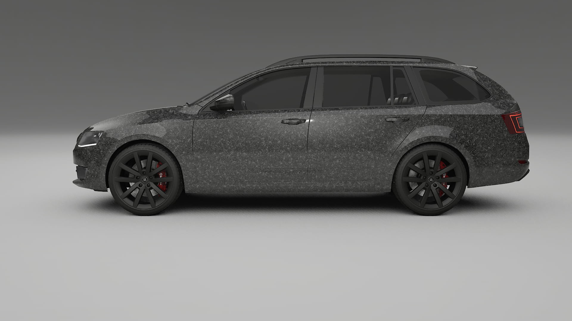 Škoda Octavia combi 5E TPU Lackschutzfolie | FORGED S Farbwechsel PPF – Komplett-Vorgeschnittener Kit