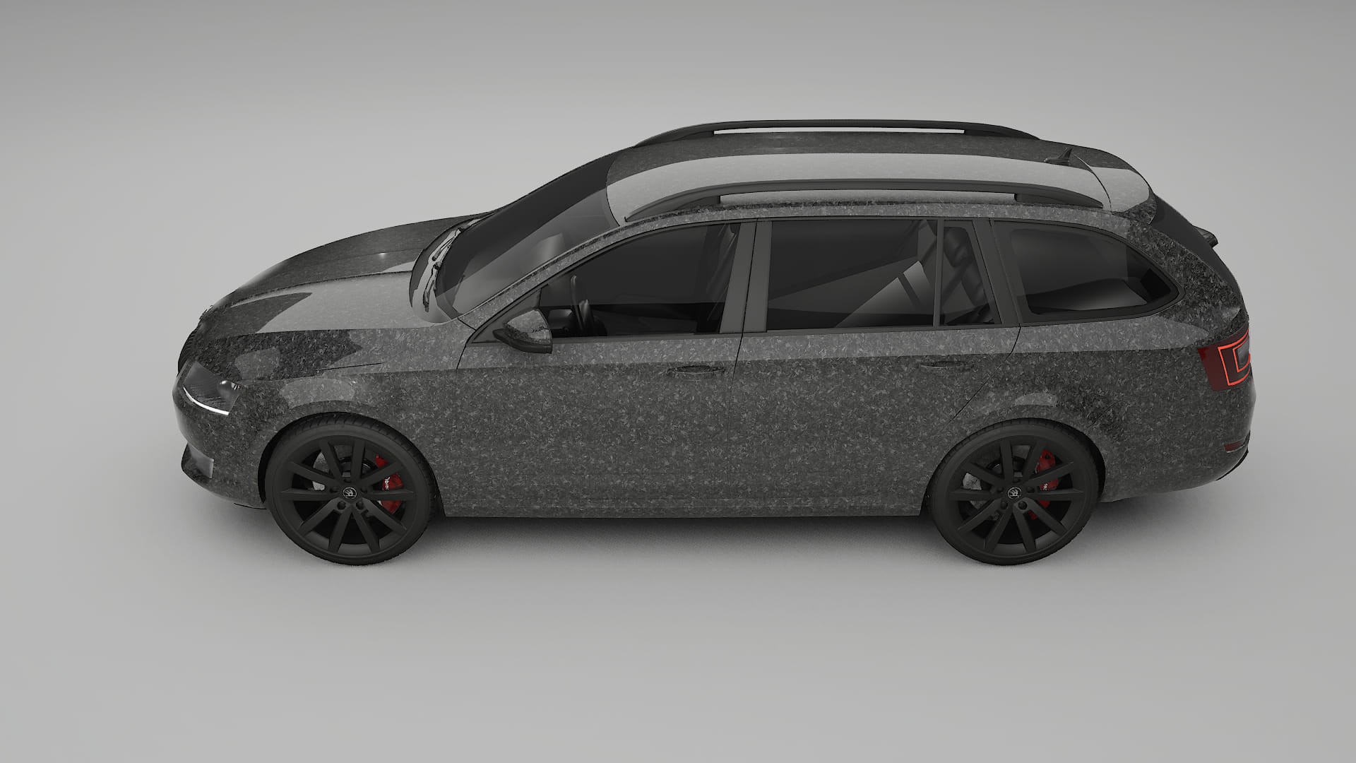 Škoda Octavia combi 5E TPU Lackschutzfolie | FORGED S Farbwechsel PPF – Komplett-Vorgeschnittener Kit
