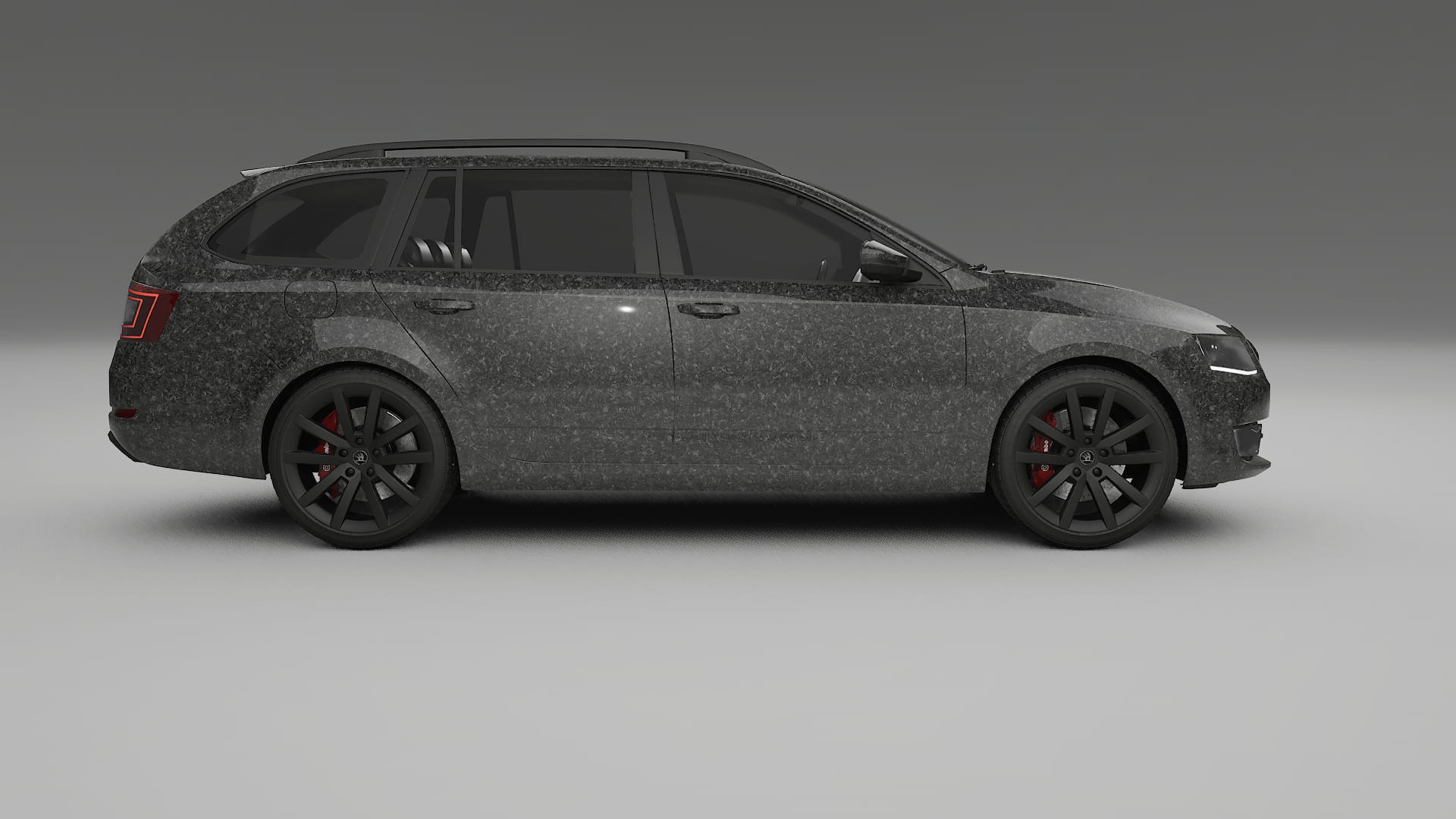Škoda Octavia combi 5E TPU Lackschutzfolie | FORGED S Farbwechsel PPF – Komplett-Vorgeschnittener Kit