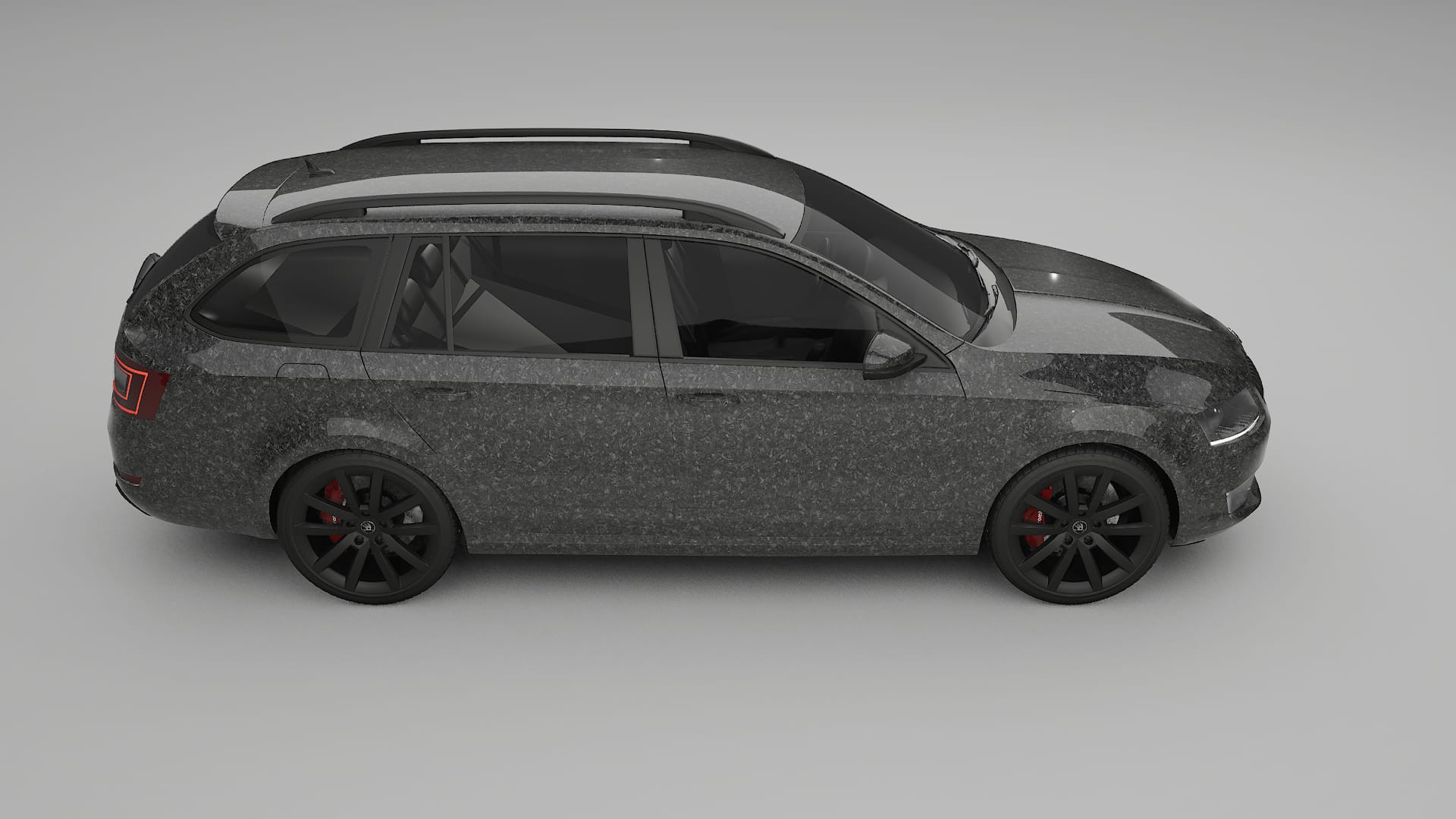 Škoda Octavia combi 5E TPU Lackschutzfolie | FORGED S Farbwechsel PPF – Komplett-Vorgeschnittener Kit