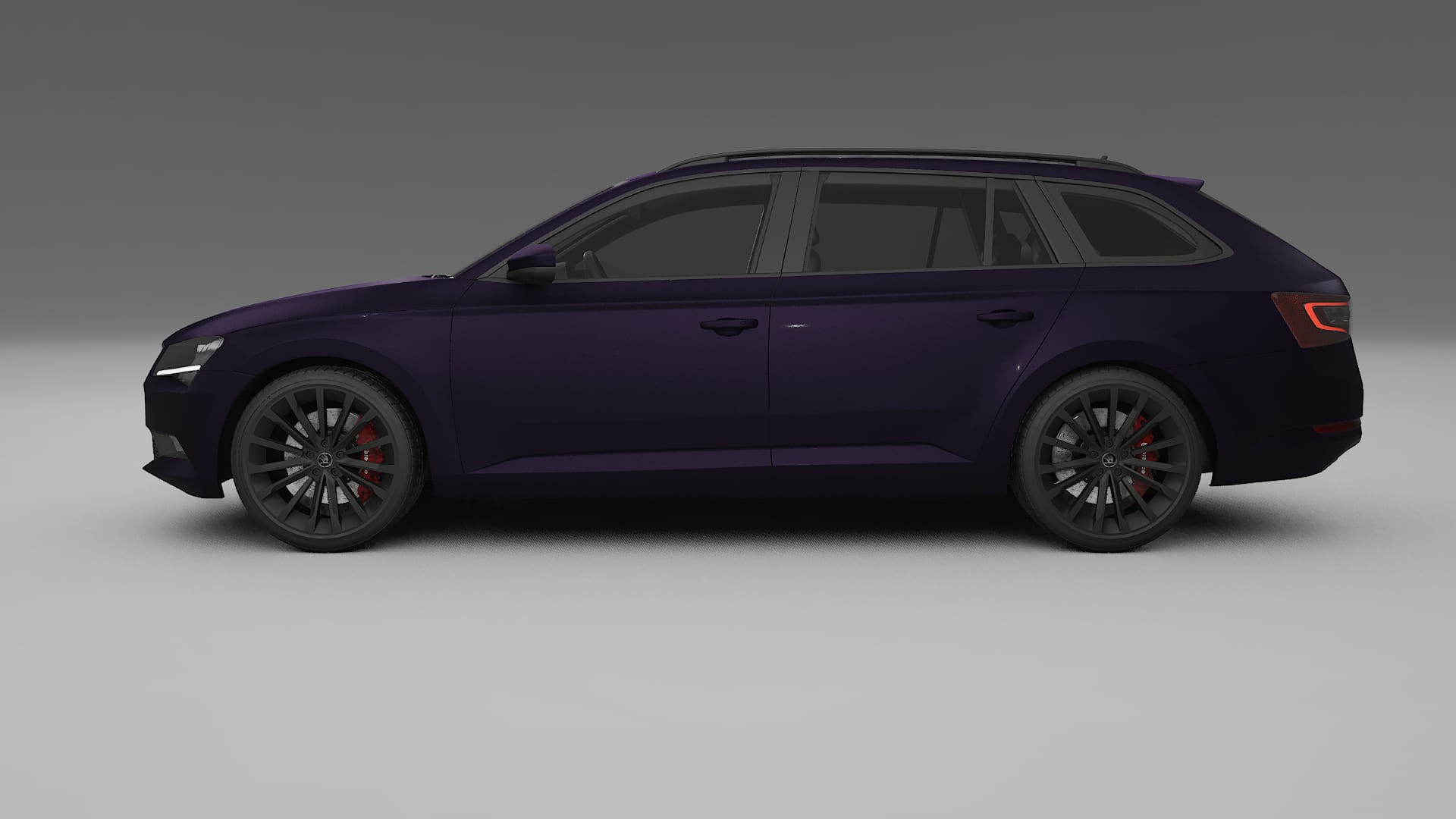 Škoda Superb B8 TPU Lackschutzfolie | VIOLET Farbwechsel PPF – Komplett-Vorgeschnittener Kit