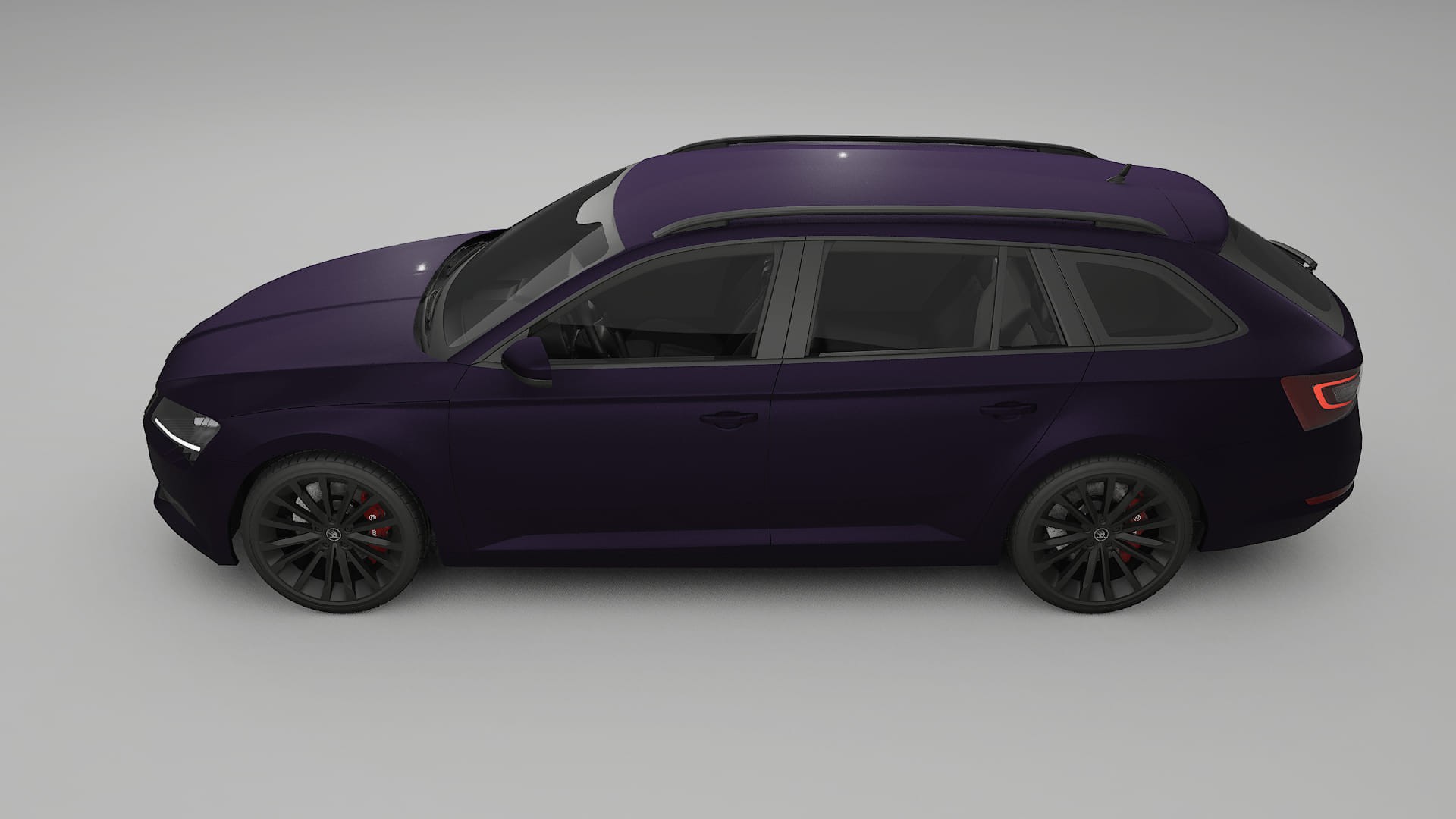 Škoda Superb B8 TPU Lackschutzfolie | VIOLET Farbwechsel PPF – Komplett-Vorgeschnittener Kit