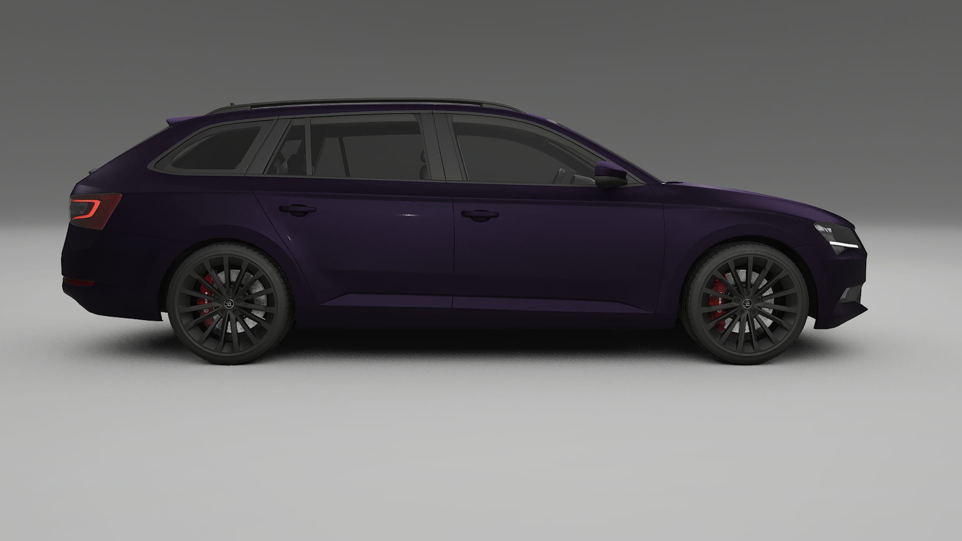 Škoda Superb B8 TPU Lackschutzfolie | VIOLET Farbwechsel PPF – Komplett-Vorgeschnittener Kit