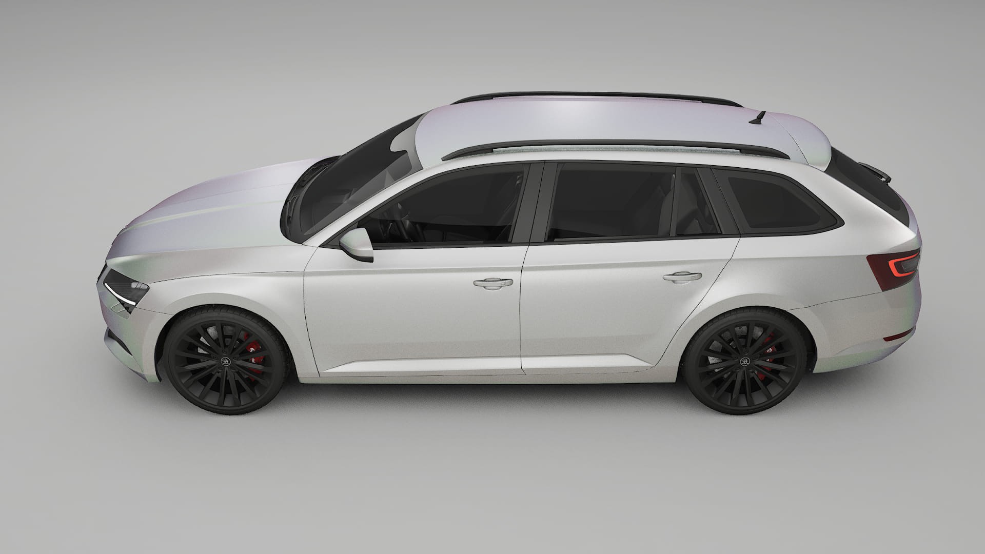 Škoda Superb B8 TPU Lackschutzfolie | NEBULA Farbwechsel PPF – Komplett-Vorgeschnittener Kit