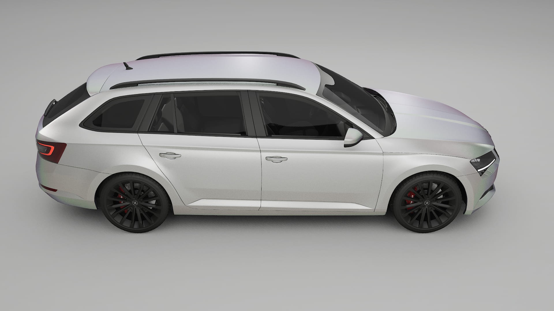 Škoda Superb B8 TPU Lackschutzfolie | NEBULA Farbwechsel PPF – Komplett-Vorgeschnittener Kit