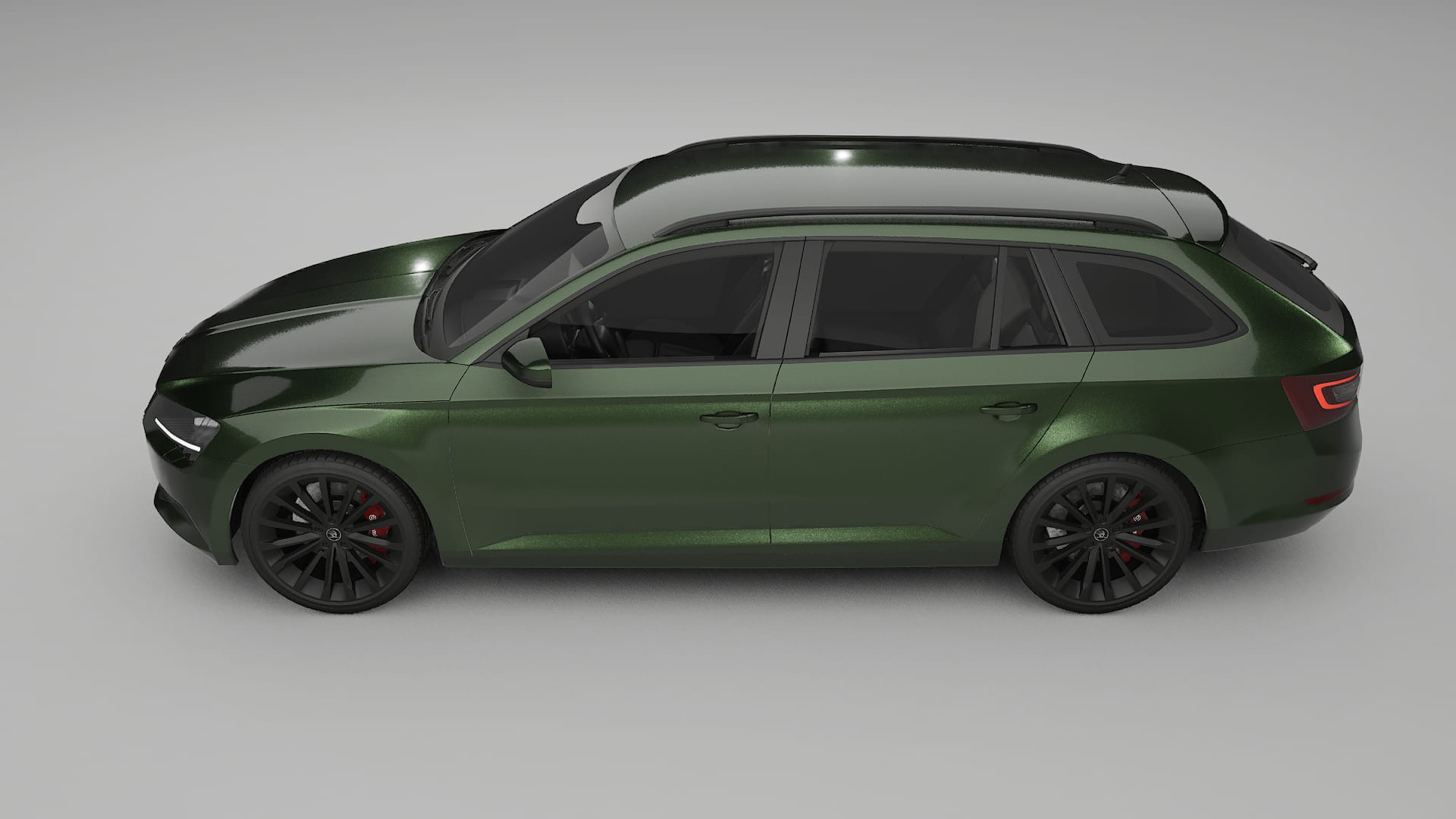 Škoda Superb B8 TPU Lackschutzfolie | LAGOON Farbwechsel PPF – Komplett-Vorgeschnittener Kit