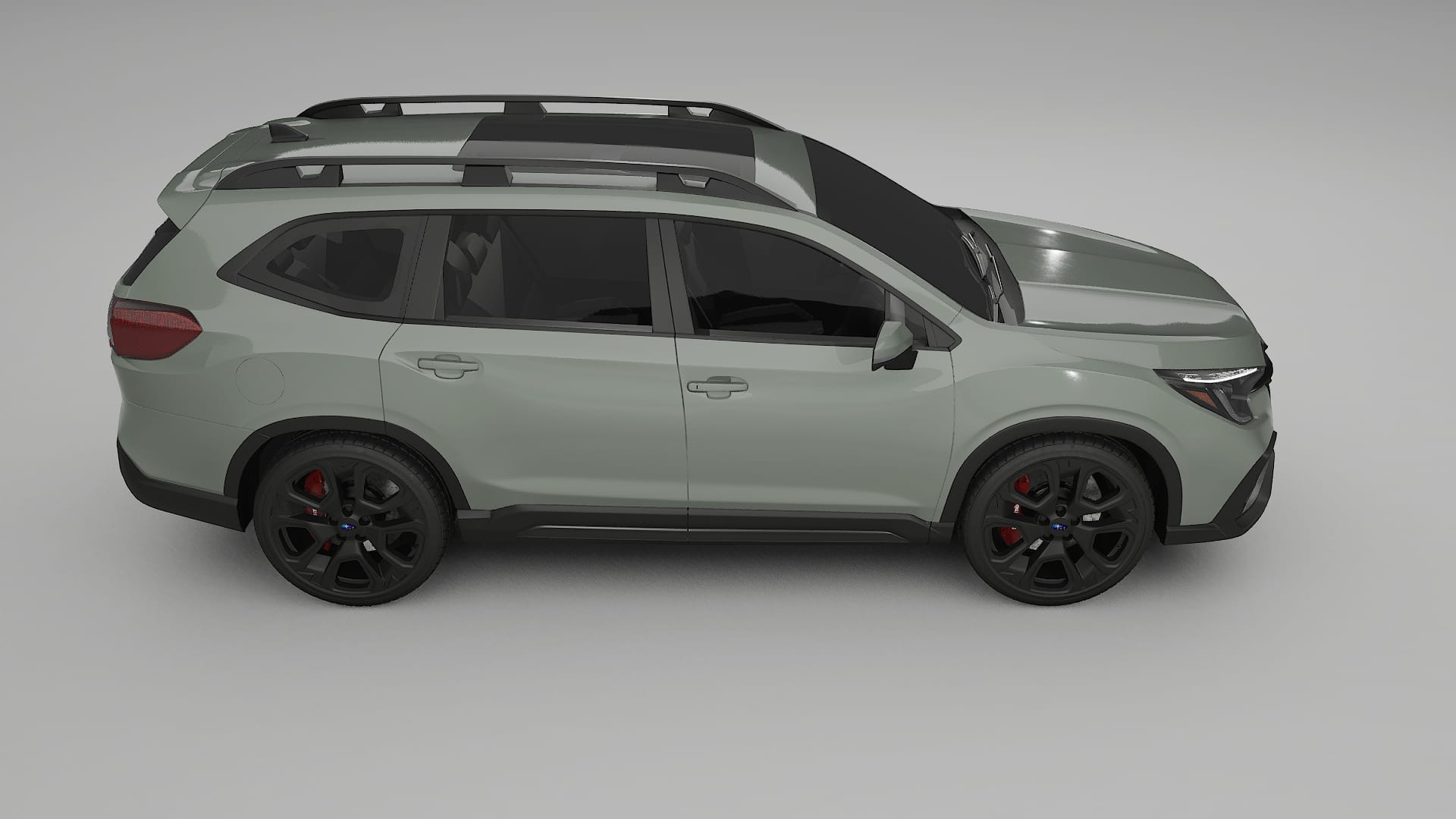 Subaru Ascent BT facelift LCI TPU Lackschutzfolie | SLATE Farbwechsel PPF – Komplett-Vorgeschnittener Kit