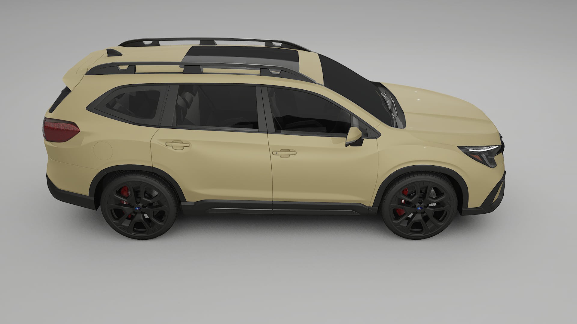 Subaru Ascent BT facelift LCI TPU Lackschutzfolie | SAND Farbwechsel PPF – Komplett-Vorgeschnittener Kit