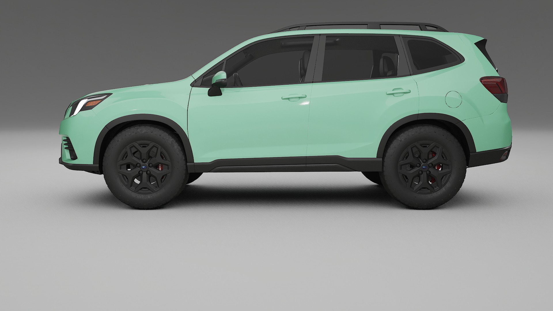 Subaru Forester V SK facelift LCI TPU Lackschutzfolie | DUSTY Farbwechsel PPF – Komplett-Vorgeschnittener Kit
