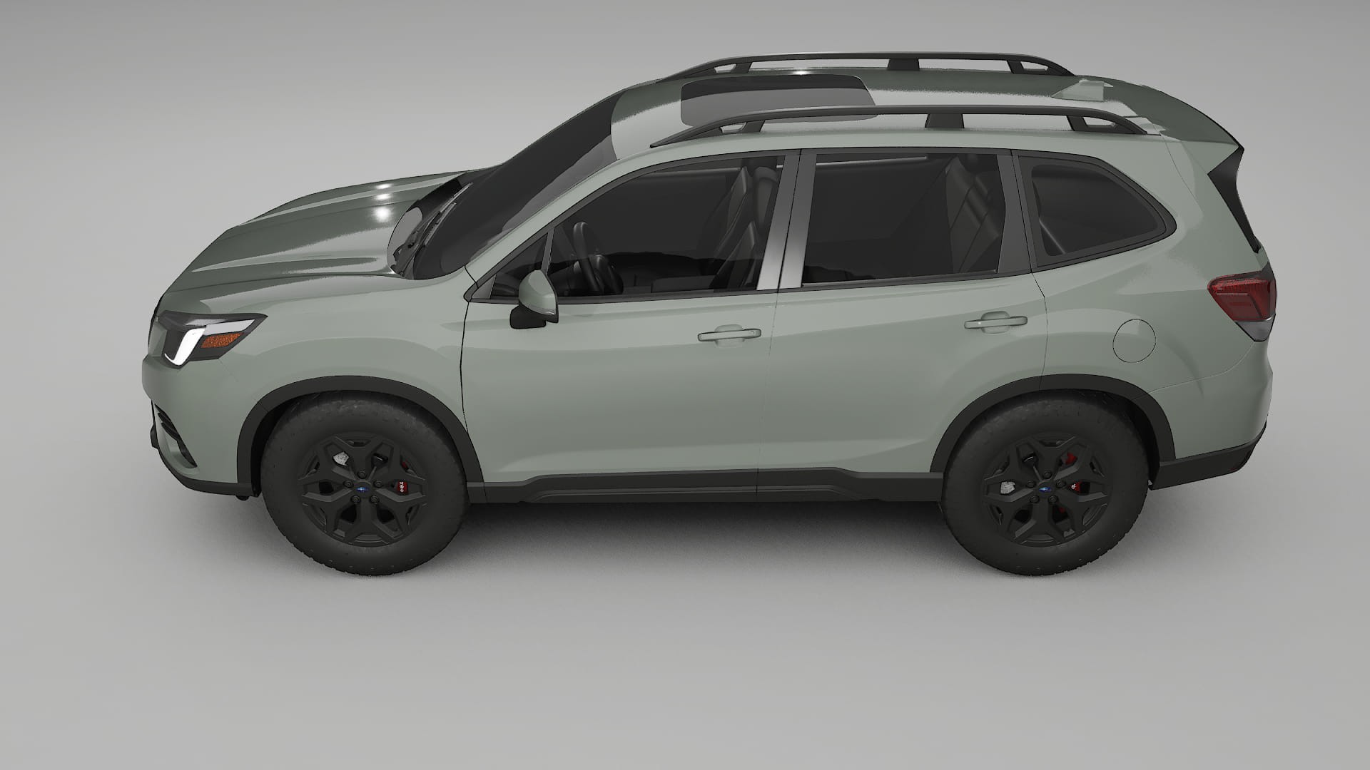 Subaru Forester V SK facelift LCI TPU Lackschutzfolie | SLATE Farbwechsel PPF – Komplett-Vorgeschnittener Kit