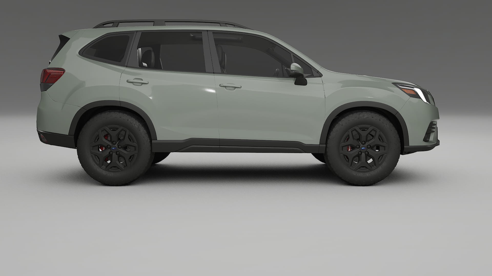 Subaru Forester V SK facelift LCI TPU Lackschutzfolie | SLATE Farbwechsel PPF – Komplett-Vorgeschnittener Kit