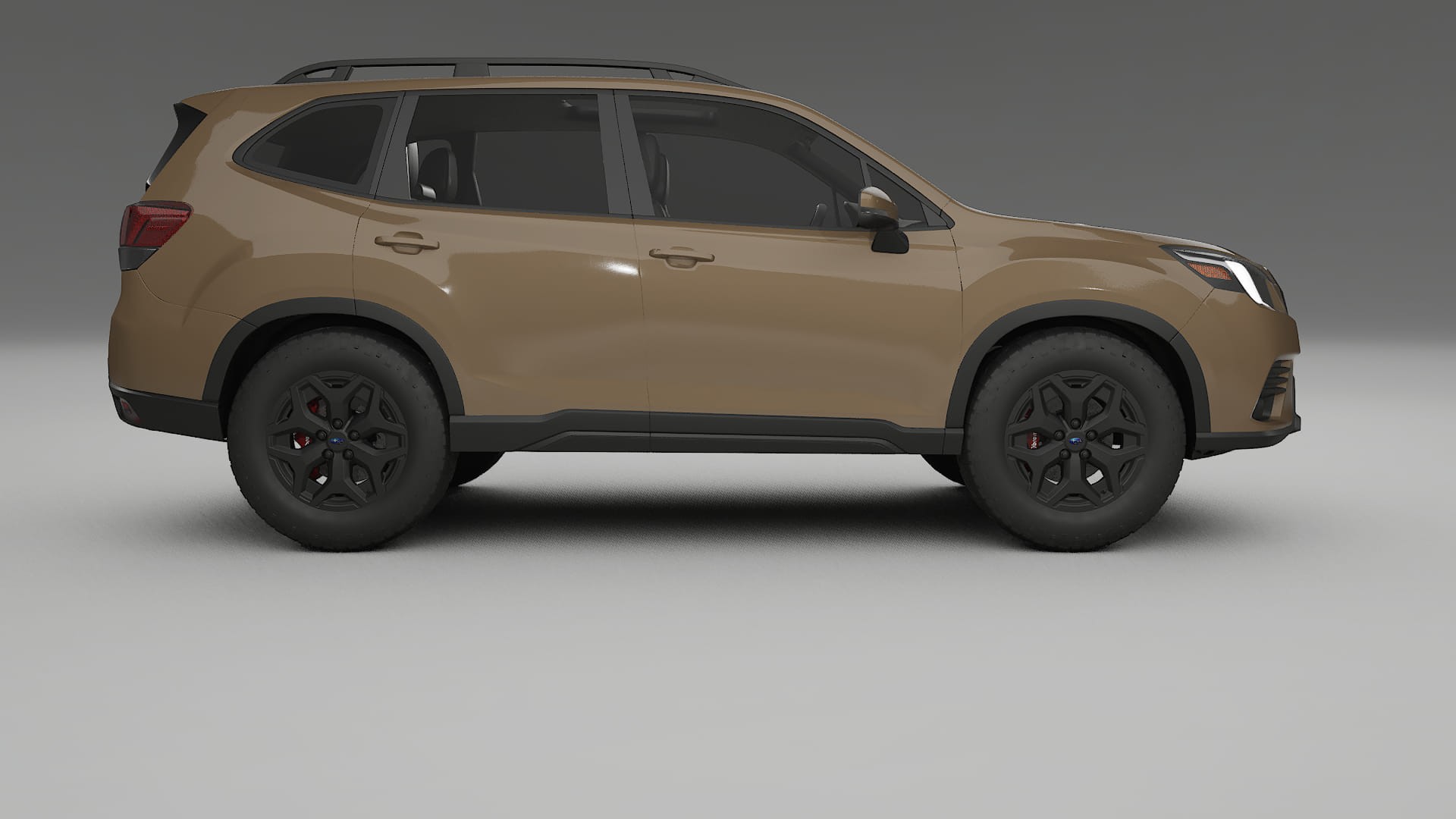 Subaru Forester V SK facelift LCI TPU Lackschutzfolie | SAHARA Farbwechsel PPF – Komplett-Vorgeschnittener Kit
