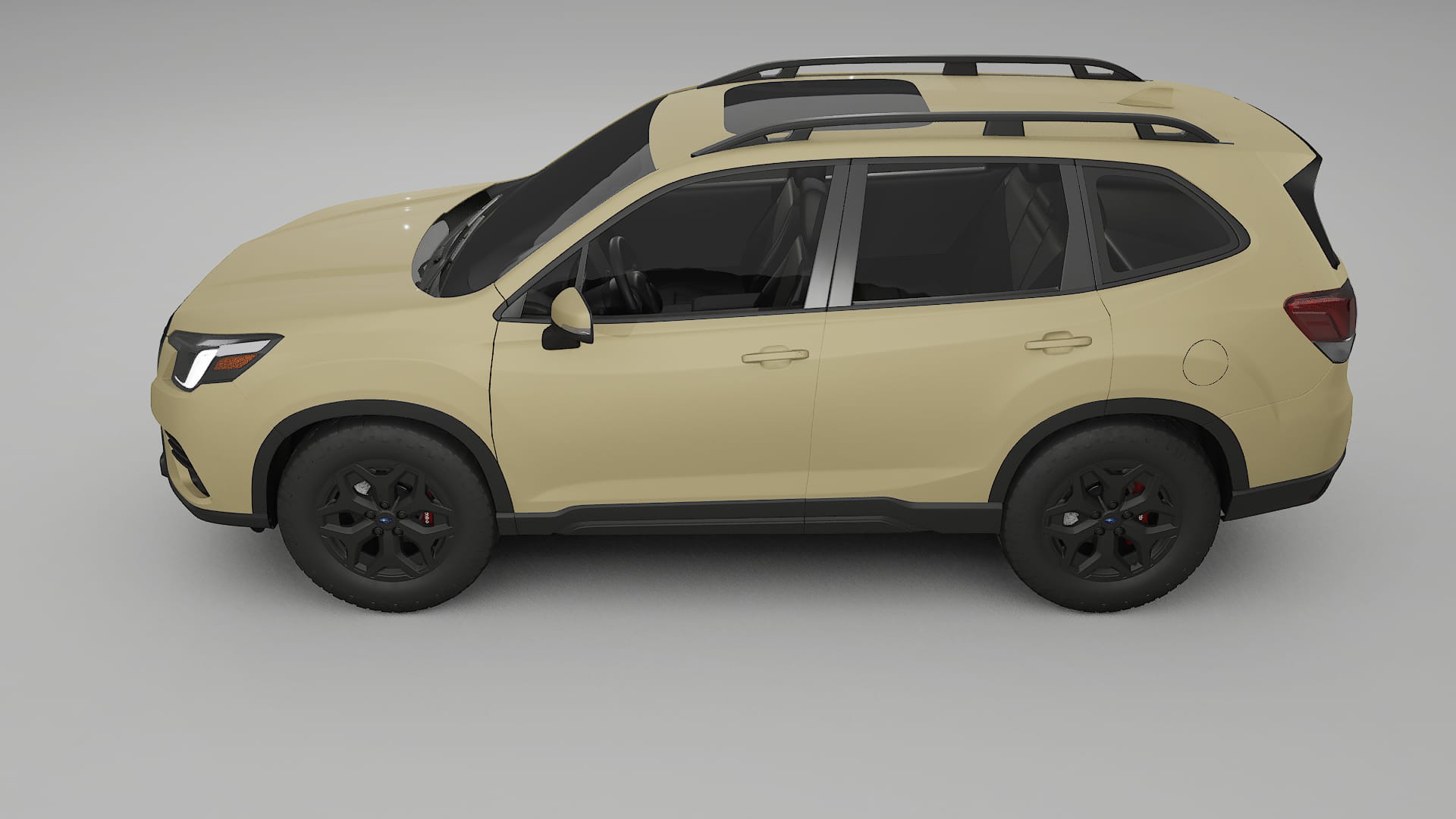 Subaru Forester V SK facelift LCI TPU Lackschutzfolie | SAND Farbwechsel PPF – Komplett-Vorgeschnittener Kit