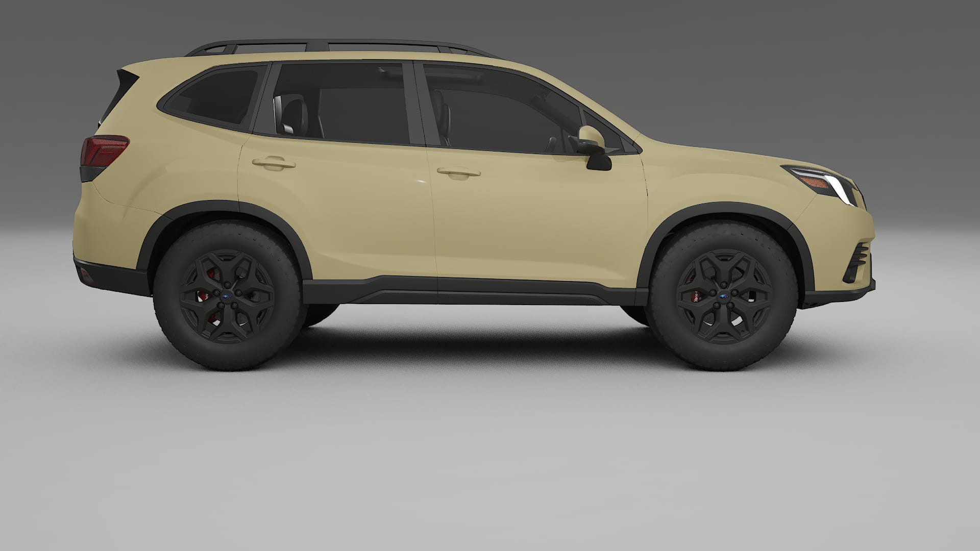 Subaru Forester V SK facelift LCI TPU Lackschutzfolie | SAND Farbwechsel PPF – Komplett-Vorgeschnittener Kit