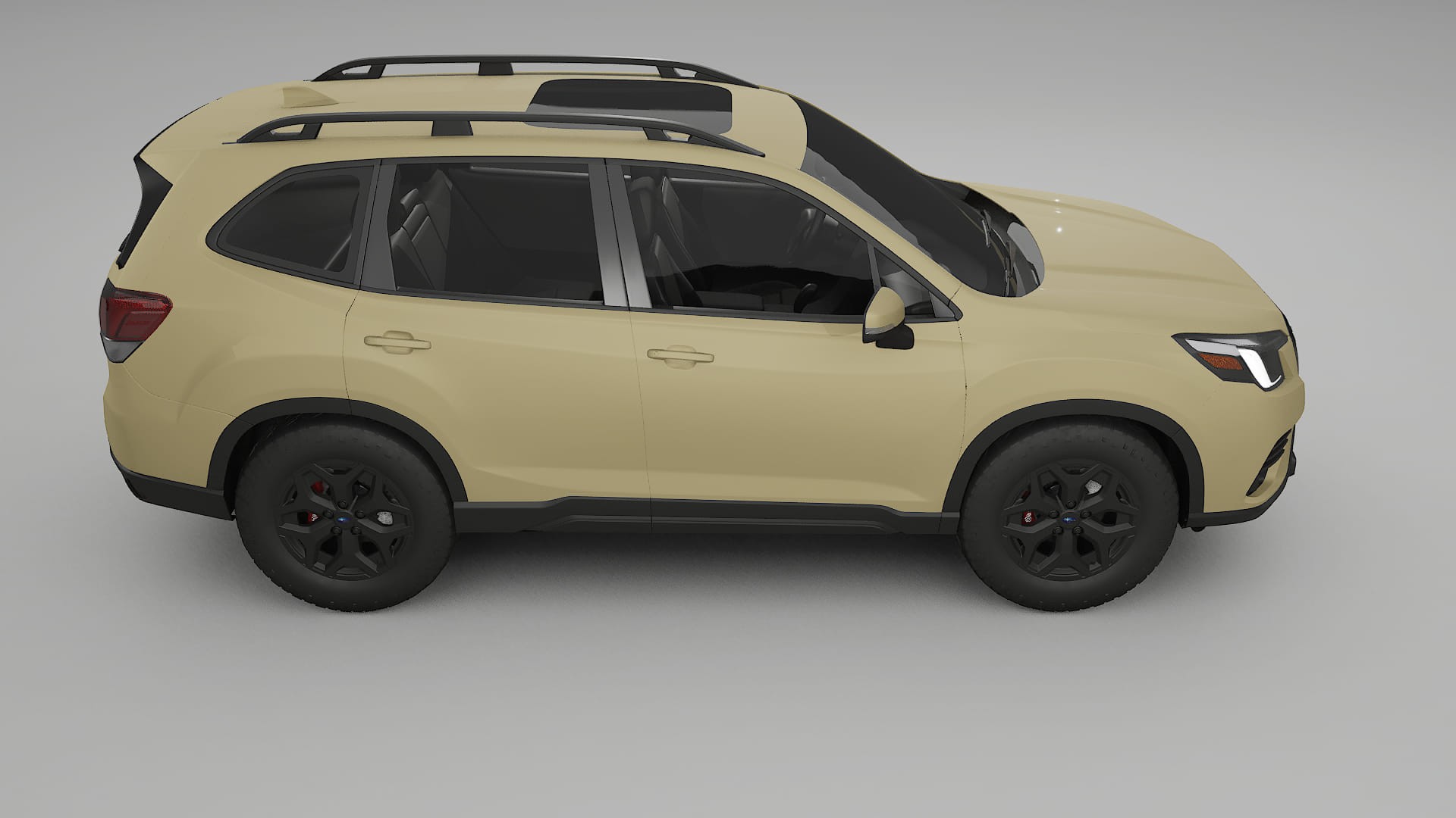 Subaru Forester V SK facelift LCI TPU Lackschutzfolie | SAND Farbwechsel PPF – Komplett-Vorgeschnittener Kit