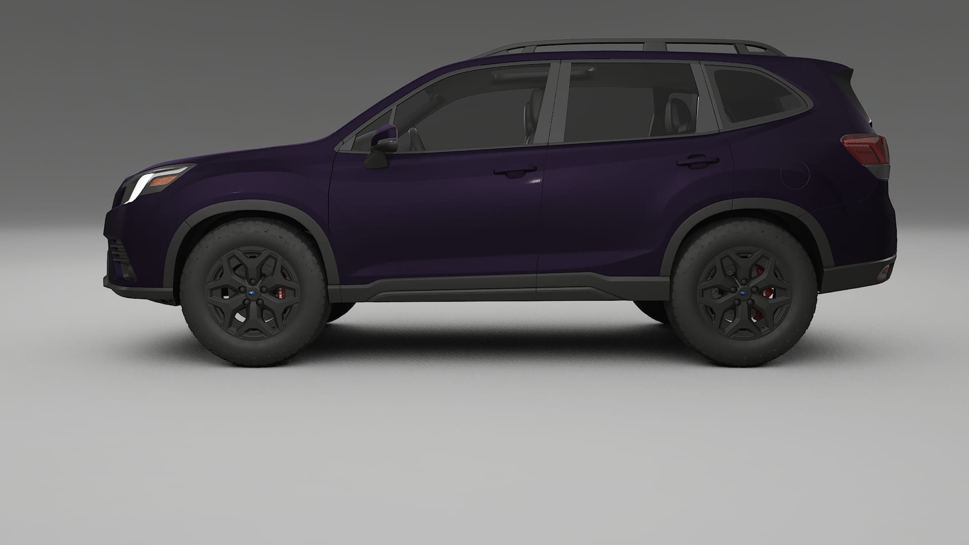 Subaru Forester V SK facelift LCI TPU Lackschutzfolie | VIOLET Farbwechsel PPF – Komplett-Vorgeschnittener Kit