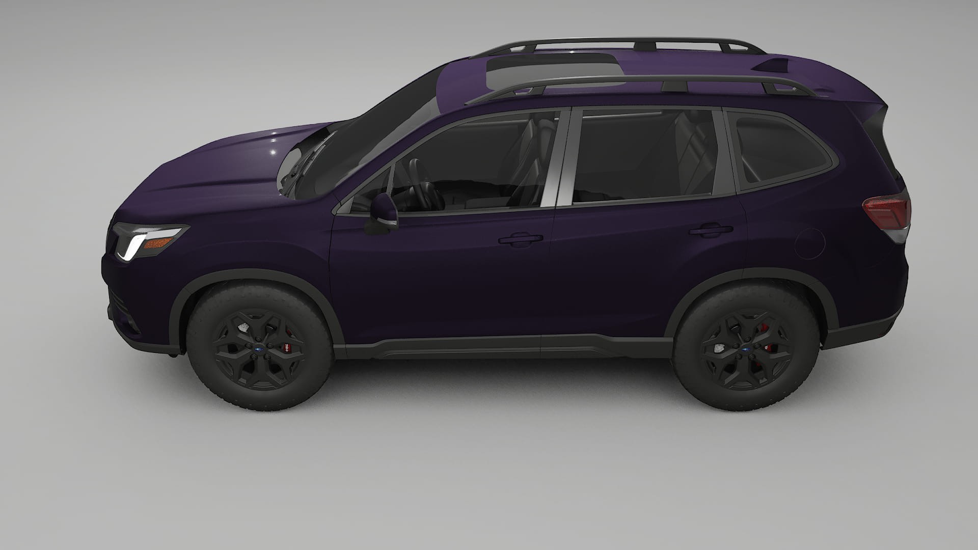 Subaru Forester V SK facelift LCI TPU Lackschutzfolie | VIOLET Farbwechsel PPF – Komplett-Vorgeschnittener Kit