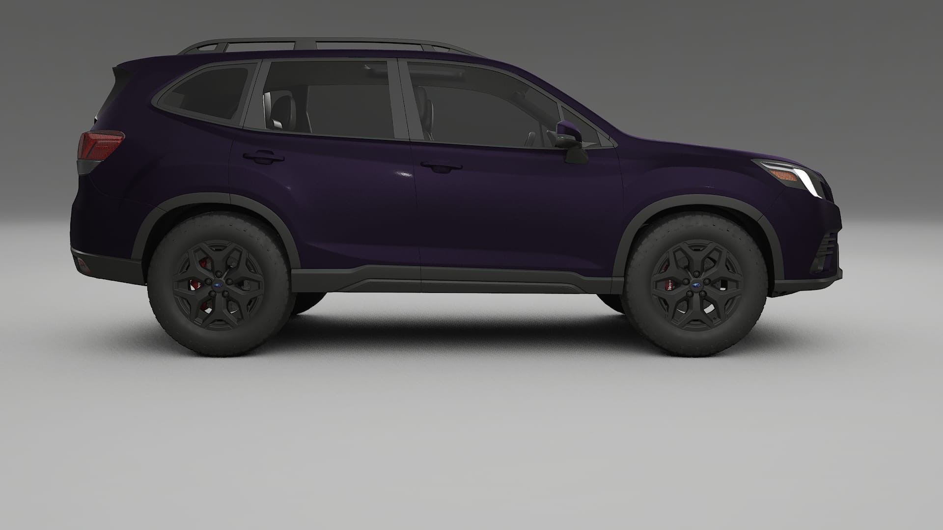 Subaru Forester V SK facelift LCI TPU Lackschutzfolie | VIOLET Farbwechsel PPF – Komplett-Vorgeschnittener Kit