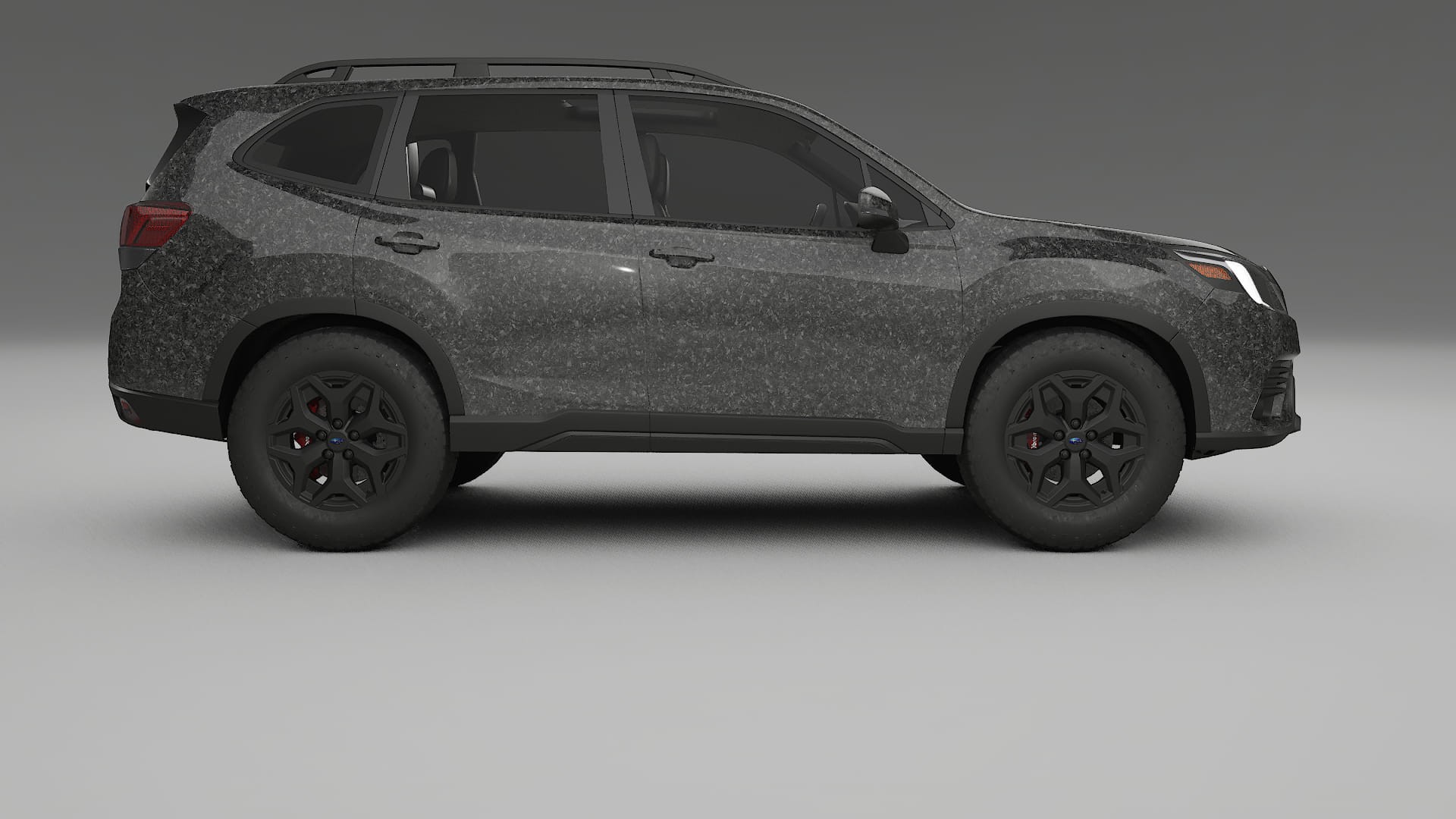Subaru Forester V SK facelift LCI TPU Lackschutzfolie | FORGED S Farbwechsel PPF – Komplett-Vorgeschnittener Kit
