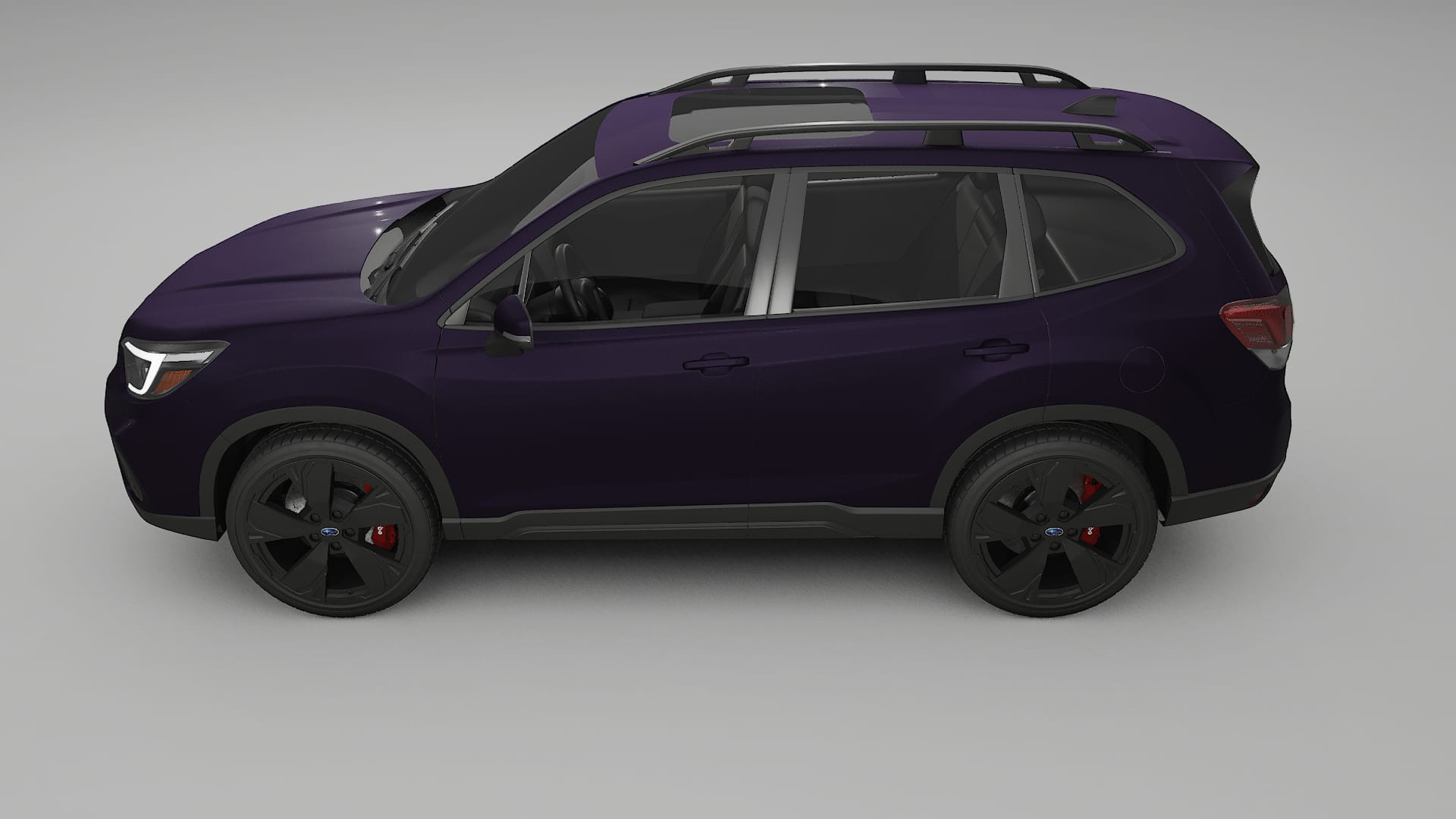 Subaru Forester V SK prefacelift pre LCI TPU Lackschutzfolie | VIOLET Farbwechsel PPF – Komplett-Vorgeschnittener Kit
