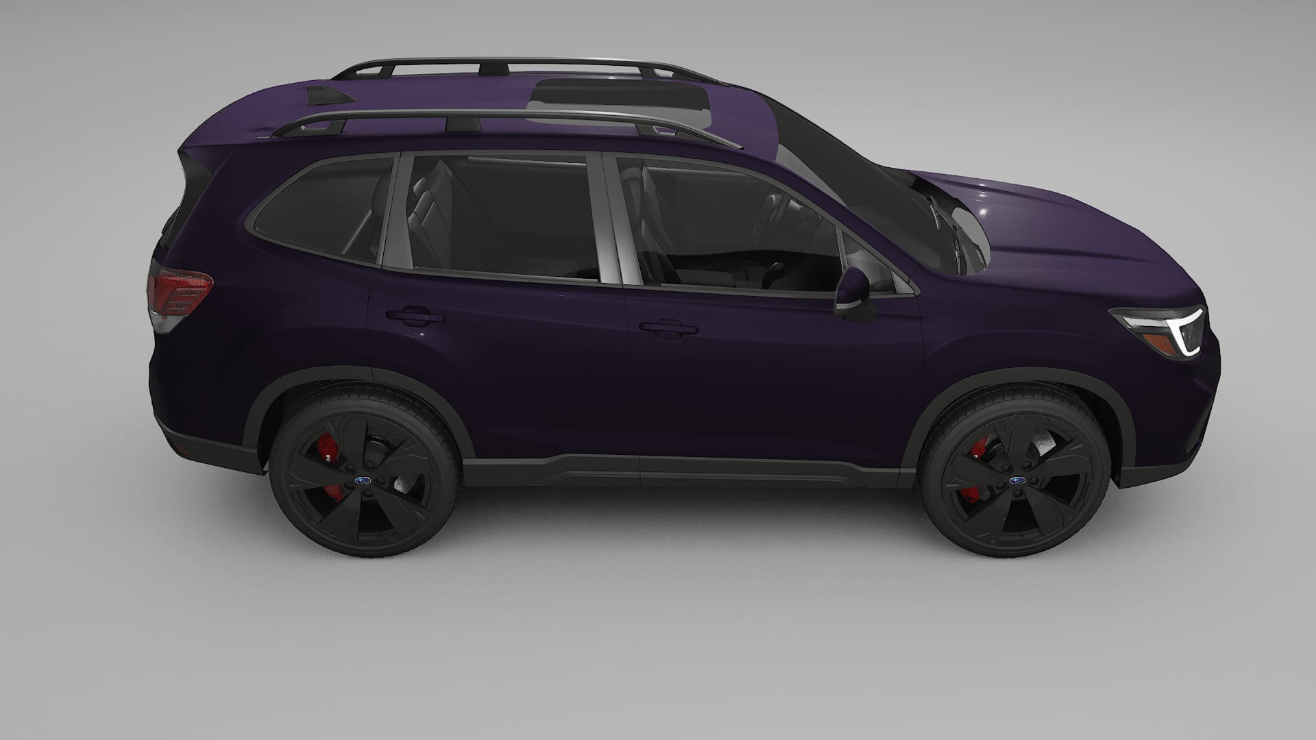 Subaru Forester V SK prefacelift pre LCI TPU Lackschutzfolie | VIOLET Farbwechsel PPF – Komplett-Vorgeschnittener Kit