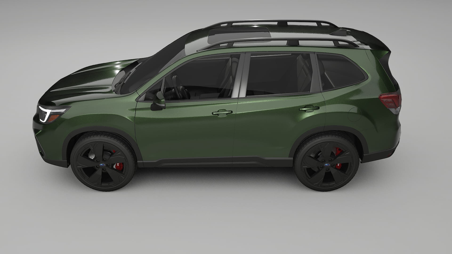 Subaru Forester V SK prefacelift pre LCI TPU Lackschutzfolie | LAGOON Farbwechsel PPF – Komplett-Vorgeschnittener Kit
