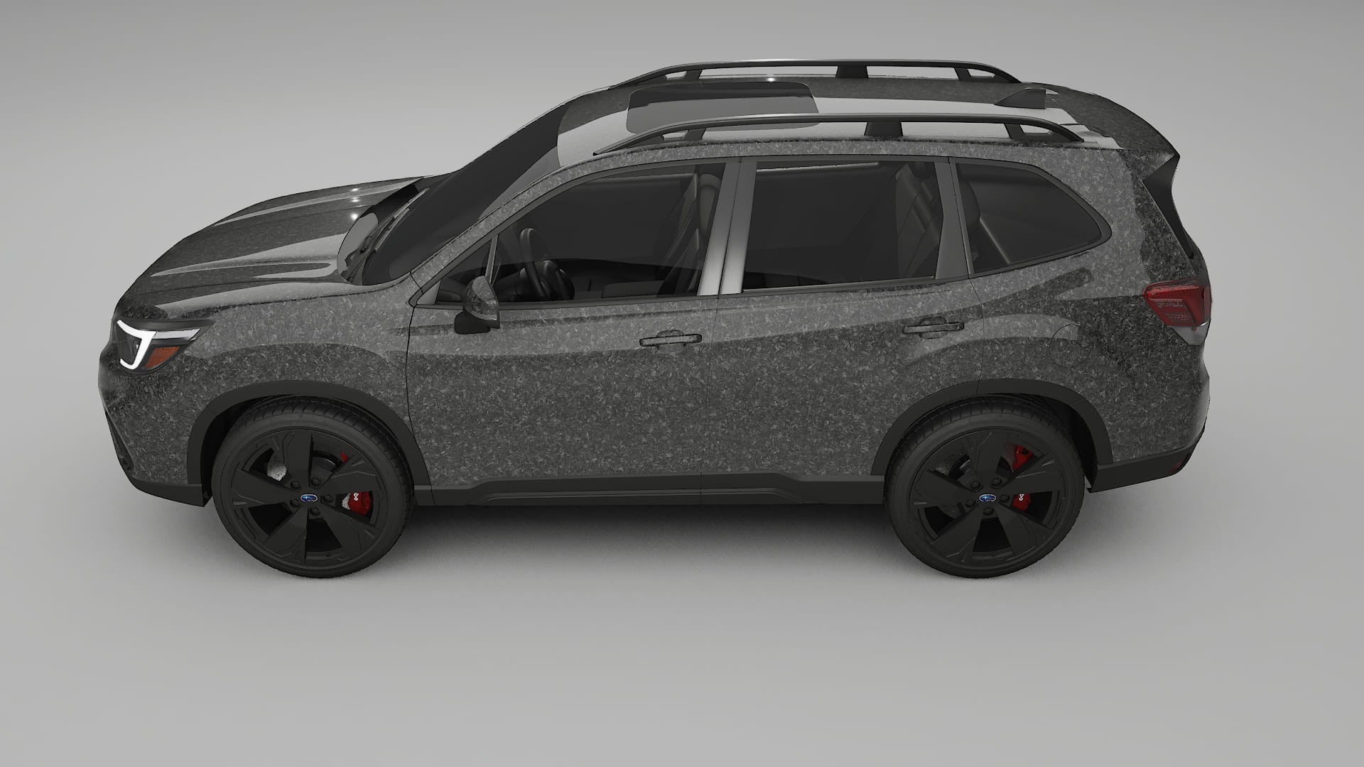 Subaru Forester V SK prefacelift pre LCI TPU Lackschutzfolie | FORGED S Farbwechsel PPF – Komplett-Vorgeschnittener Kit