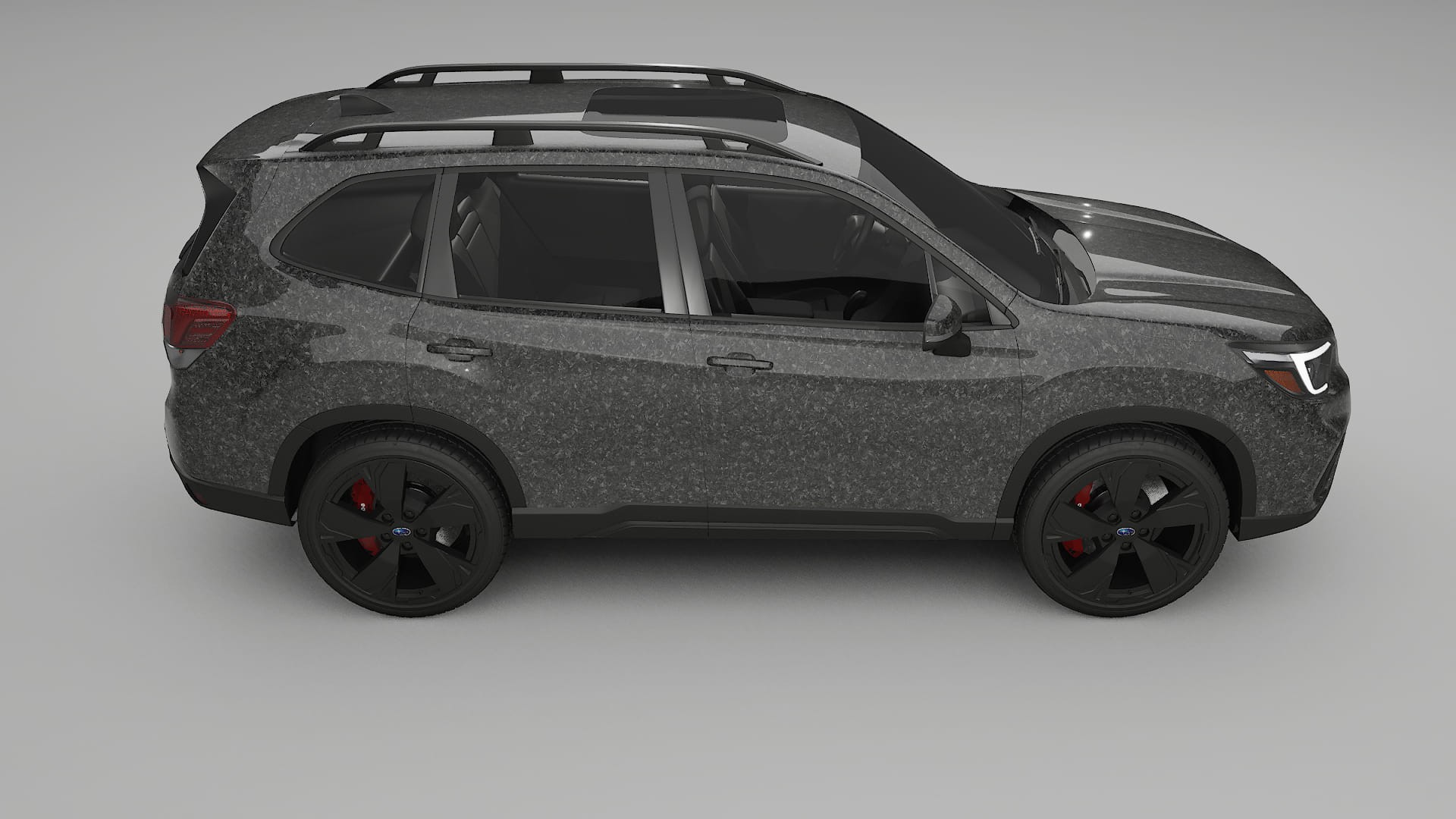 Subaru Forester V SK prefacelift pre LCI TPU Lackschutzfolie | FORGED S Farbwechsel PPF – Komplett-Vorgeschnittener Kit