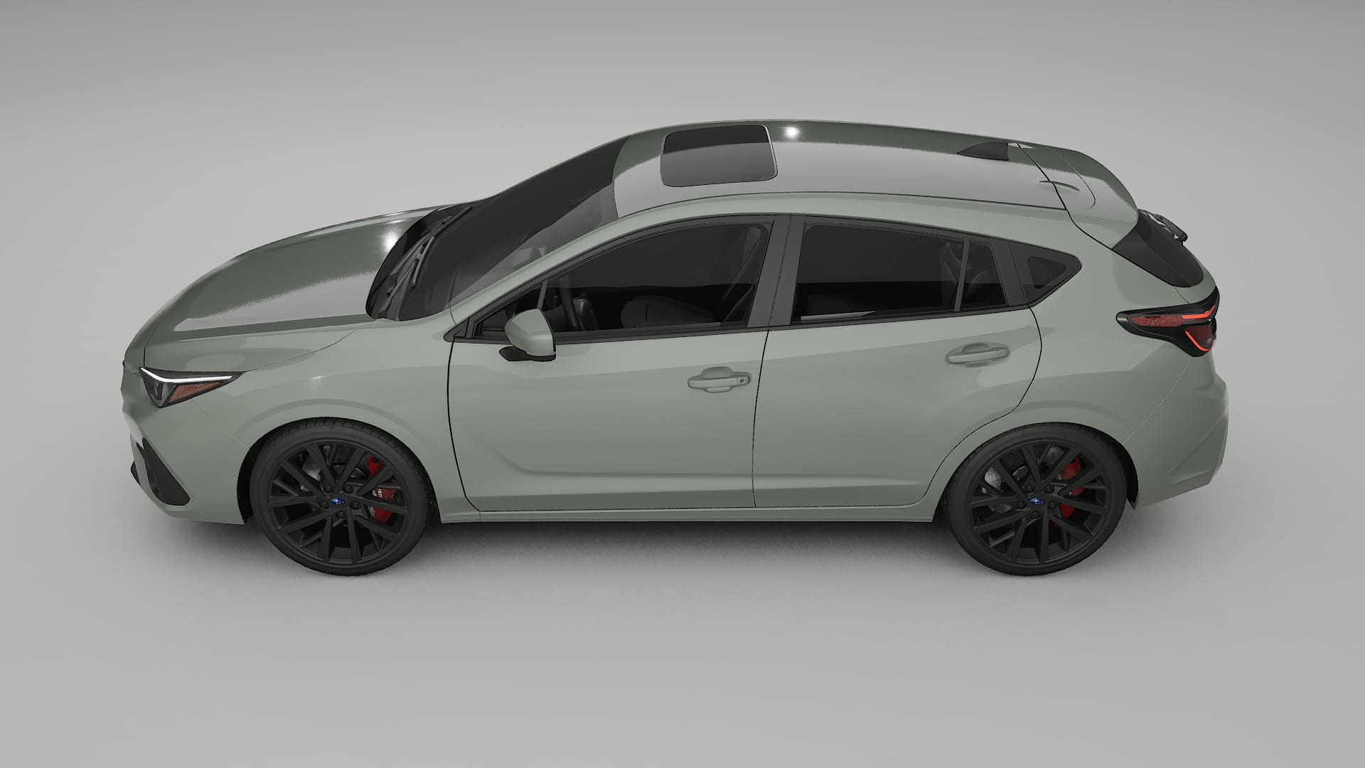Subaru Impreza GU TPU Lackschutzfolie | SLATE Farbwechsel PPF – Komplett-Vorgeschnittener Kit
