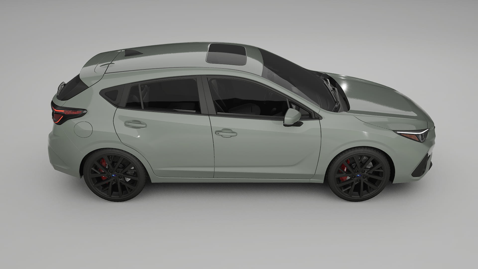 Subaru Impreza GU TPU Lackschutzfolie | SLATE Farbwechsel PPF – Komplett-Vorgeschnittener Kit