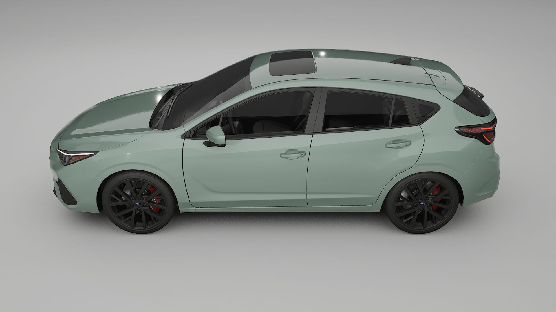 Subaru Impreza GU TPU Lackschutzfolie | CINDER Farbwechsel PPF – Komplett-Vorgeschnittener Kit