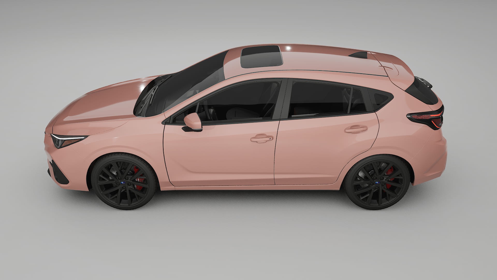 Subaru Impreza GU TPU Lackschutzfolie | BLUSH Farbwechsel PPF – Komplett-Vorgeschnittener Kit