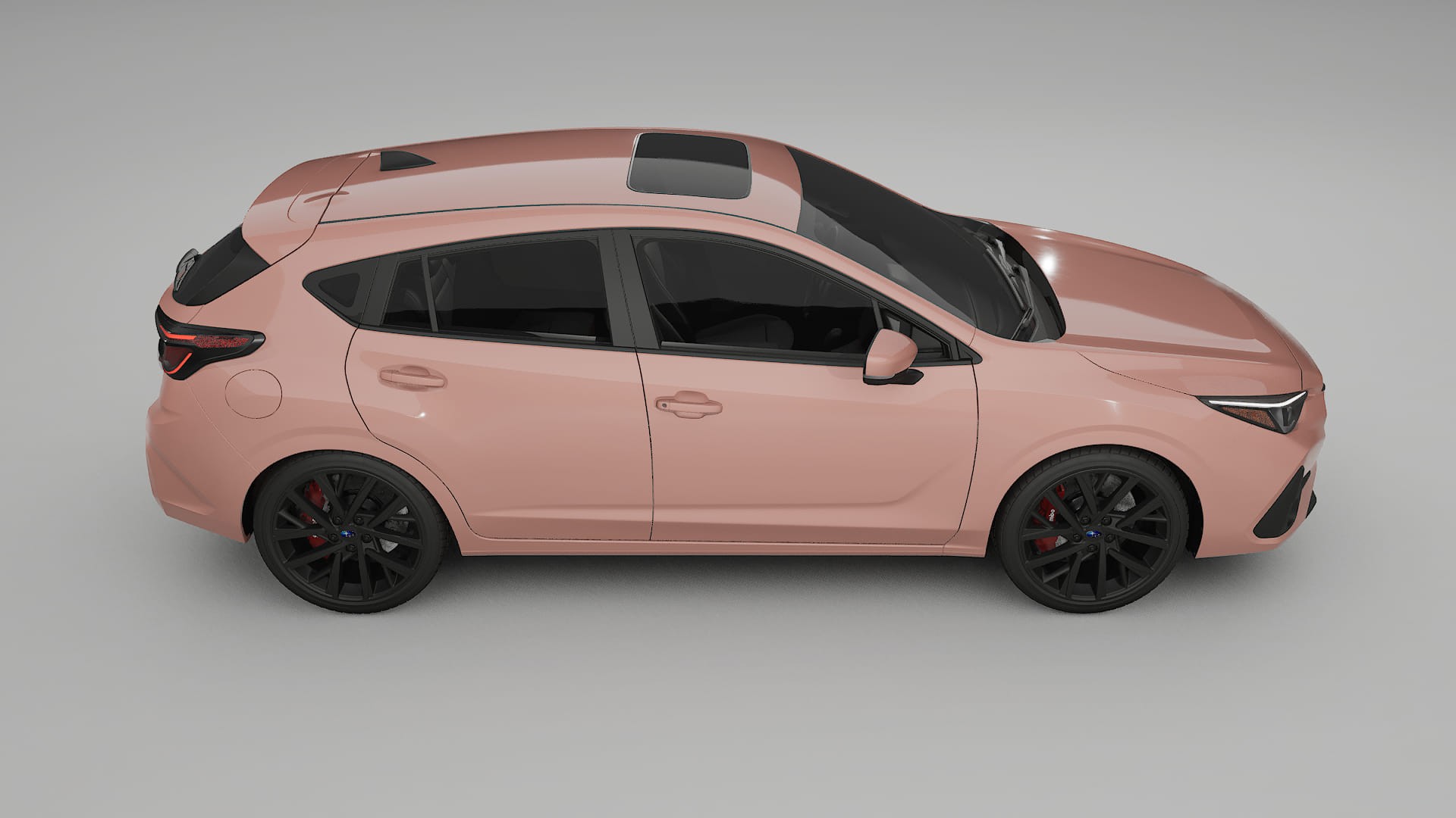 Subaru Impreza GU TPU Lackschutzfolie | BLUSH Farbwechsel PPF – Komplett-Vorgeschnittener Kit