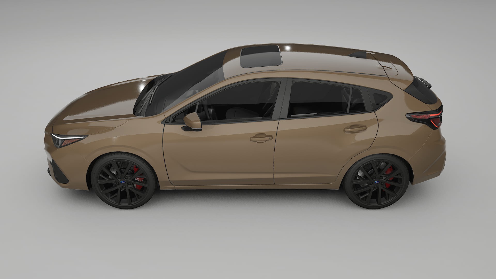 Subaru Impreza GU TPU Lackschutzfolie | SAHARA Farbwechsel PPF – Komplett-Vorgeschnittener Kit
