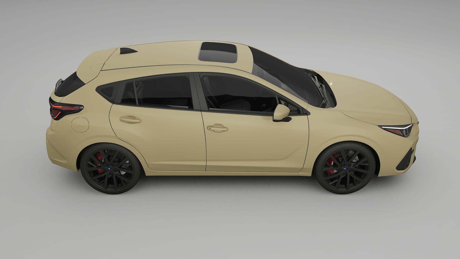 Subaru Impreza GU TPU Lackschutzfolie | SAND Farbwechsel PPF – Komplett-Vorgeschnittener Kit