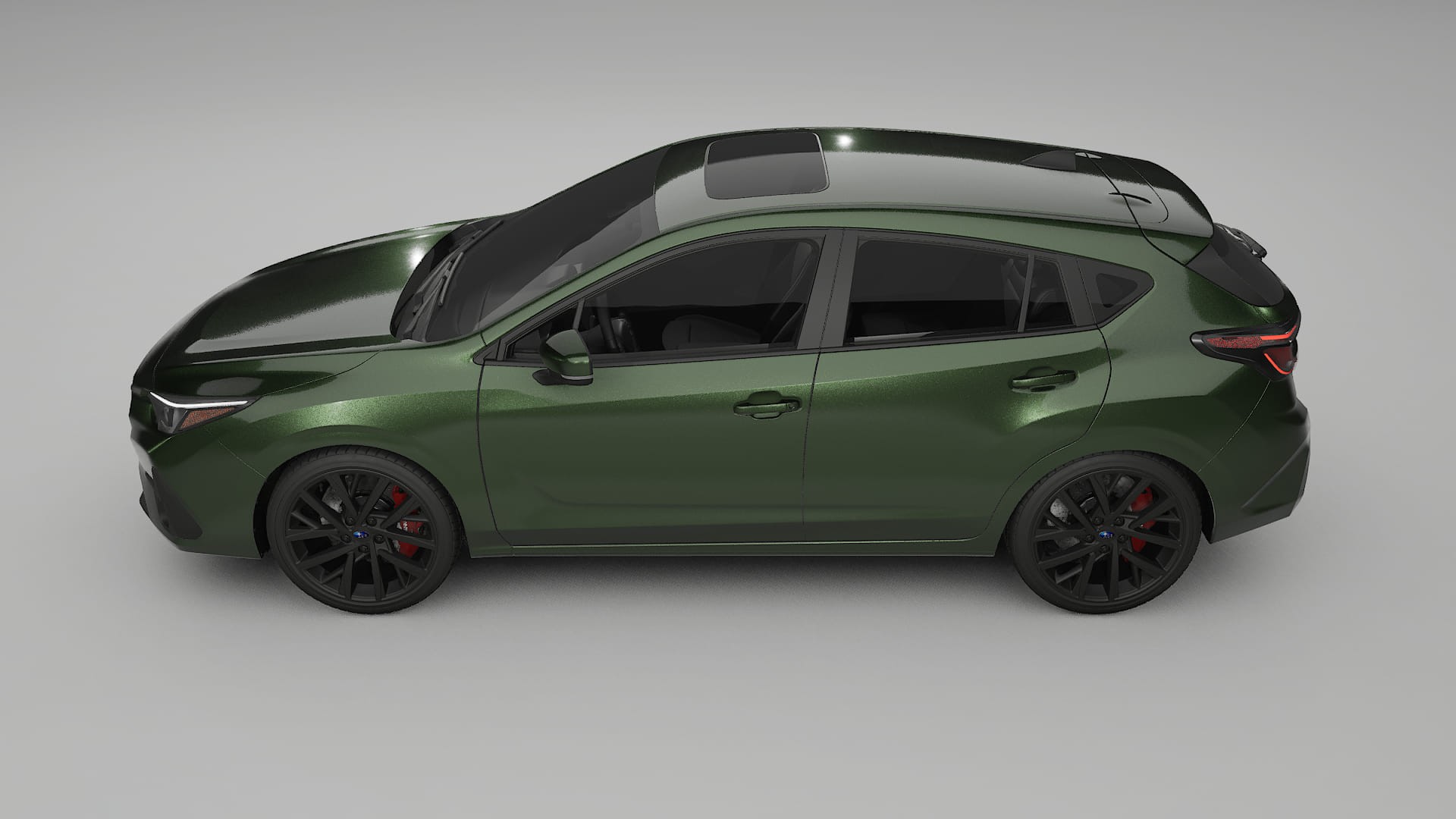 Subaru Impreza GU TPU Lackschutzfolie | LAGOON Farbwechsel PPF – Komplett-Vorgeschnittener Kit