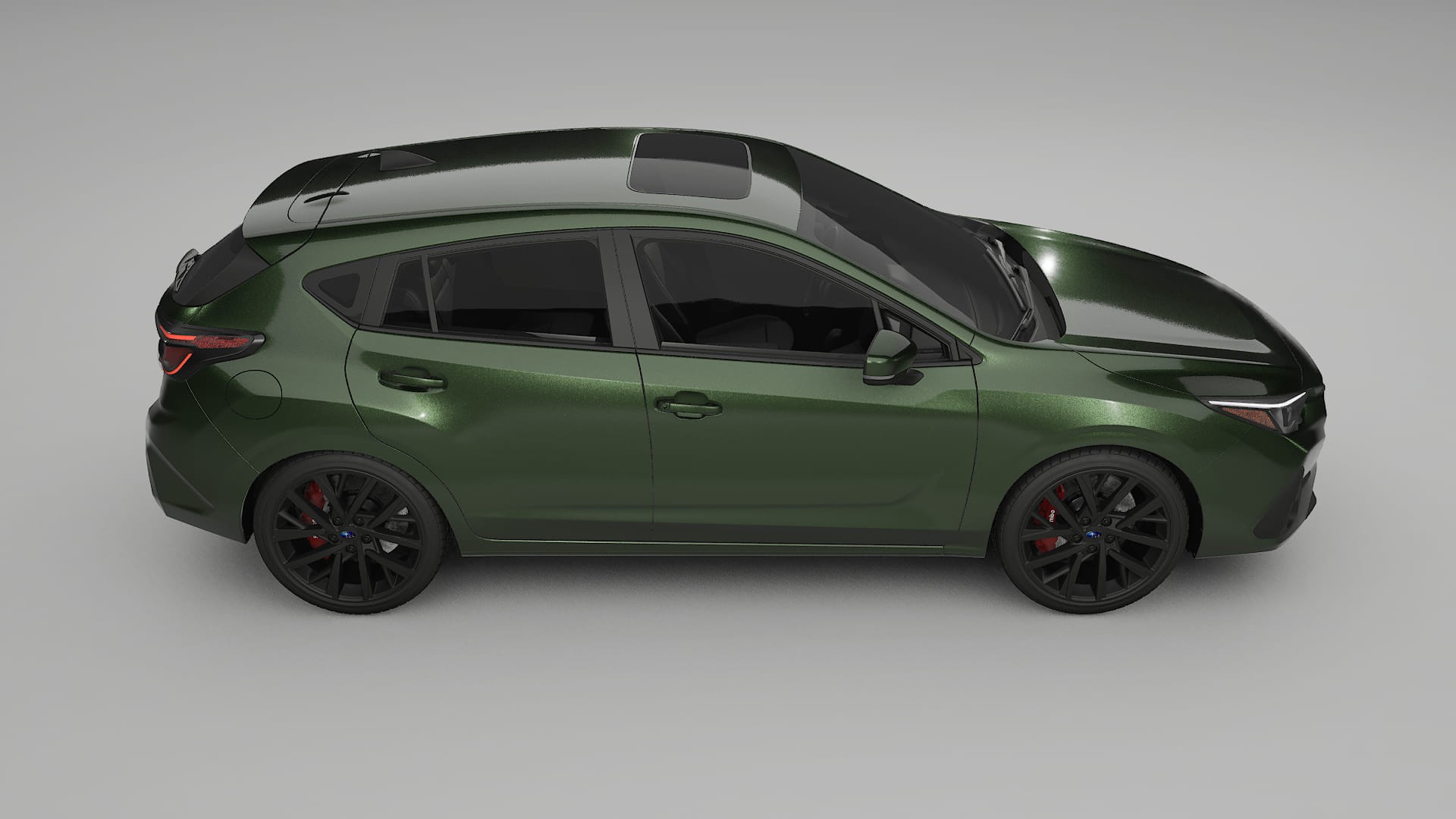 Subaru Impreza GU TPU Lackschutzfolie | LAGOON Farbwechsel PPF – Komplett-Vorgeschnittener Kit
