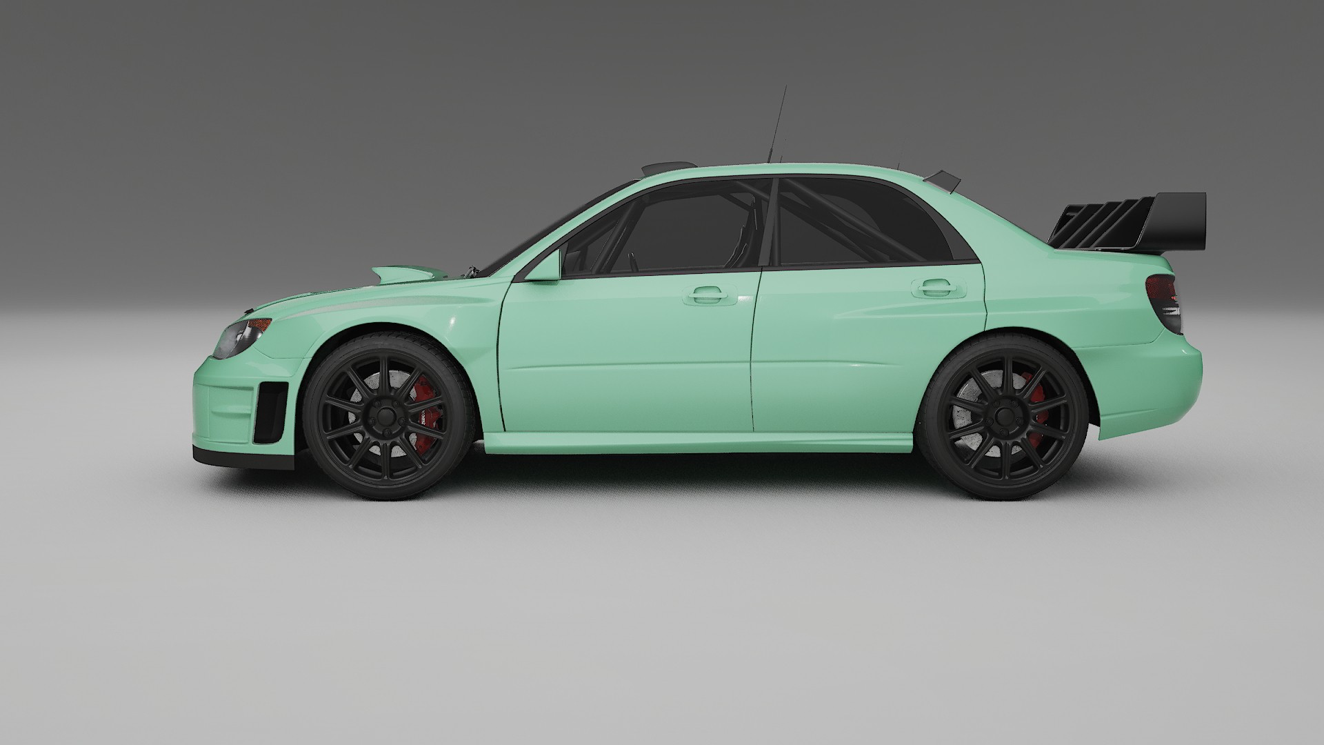 Subaru Impreza WRC GD TPU Lackschutzfolie | DUSTY Farbwechsel PPF – Komplett-Vorgeschnittener Kit