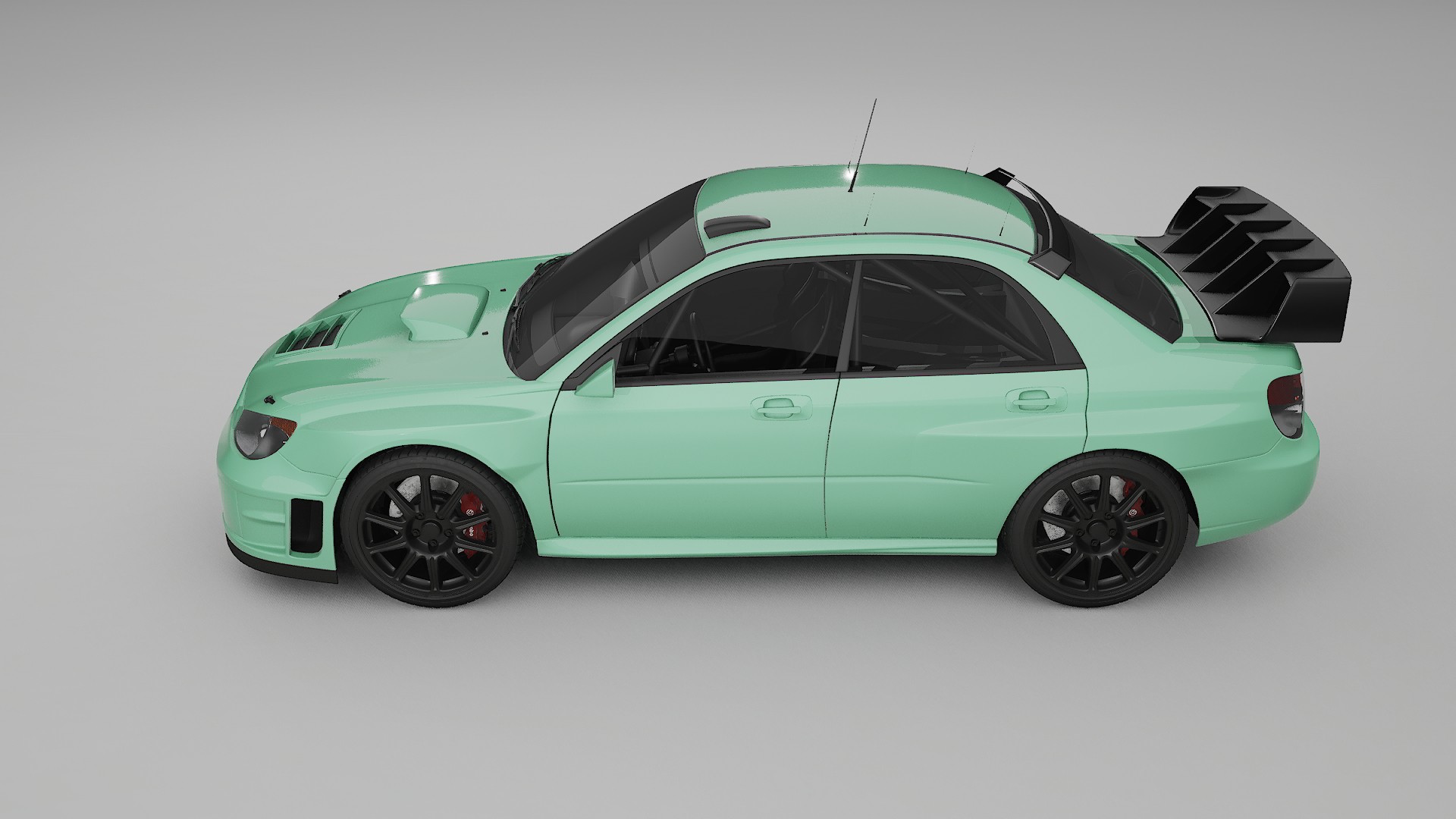 Subaru Impreza WRC GD TPU Lackschutzfolie | DUSTY Farbwechsel PPF – Komplett-Vorgeschnittener Kit