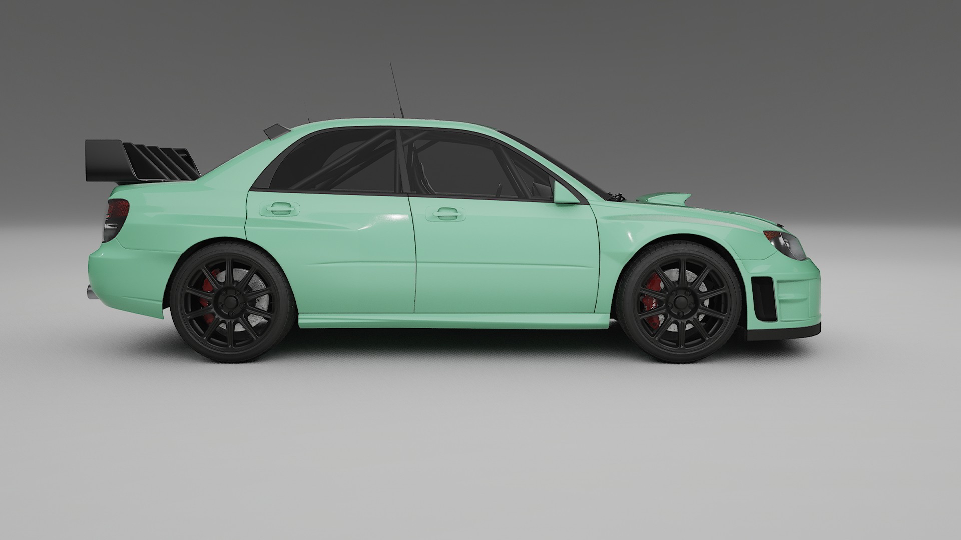 Subaru Impreza WRC GD TPU Lackschutzfolie | DUSTY Farbwechsel PPF – Komplett-Vorgeschnittener Kit