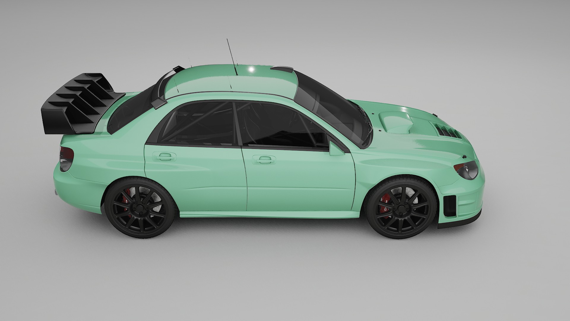 Subaru Impreza WRC GD TPU Lackschutzfolie | DUSTY Farbwechsel PPF – Komplett-Vorgeschnittener Kit
