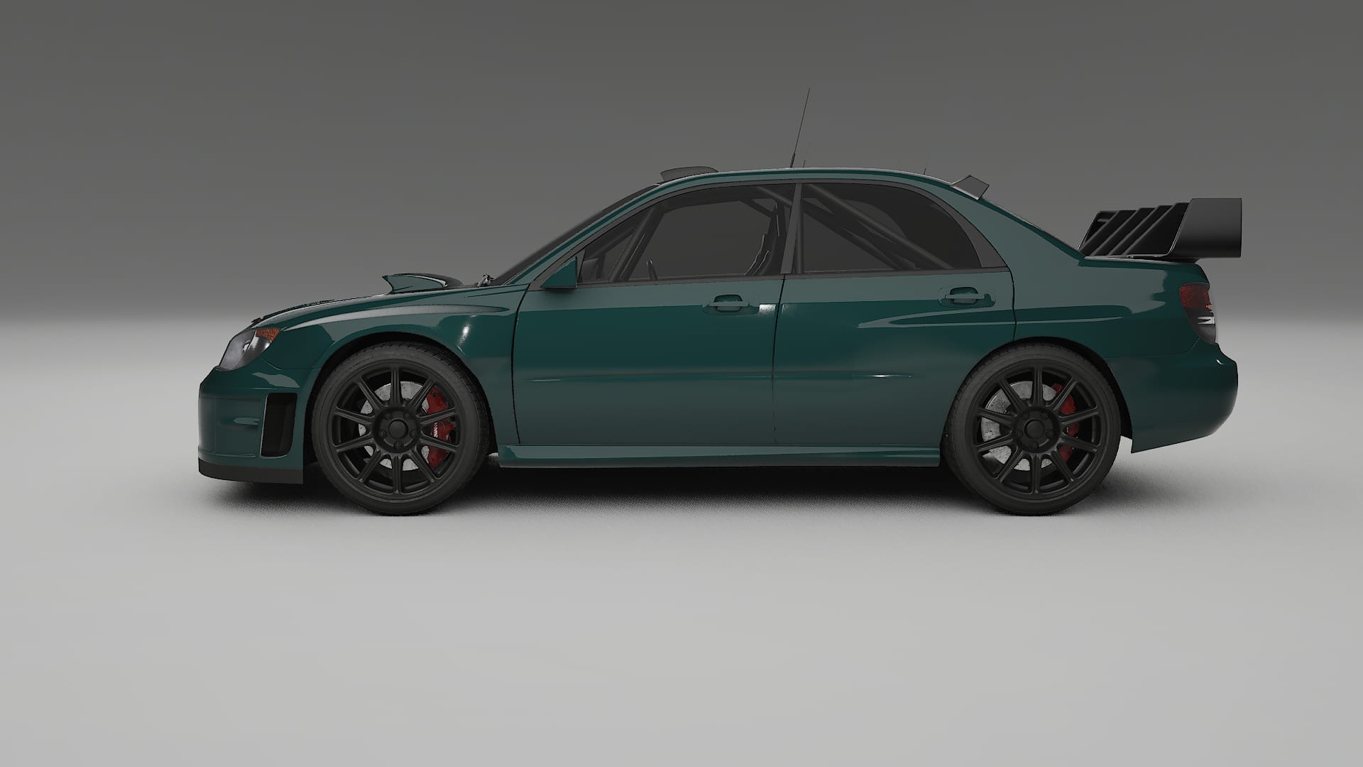 Subaru Impreza WRC GD TPU Lackschutzfolie | INFERNO Farbwechsel PPF – Komplett-Vorgeschnittener Kit